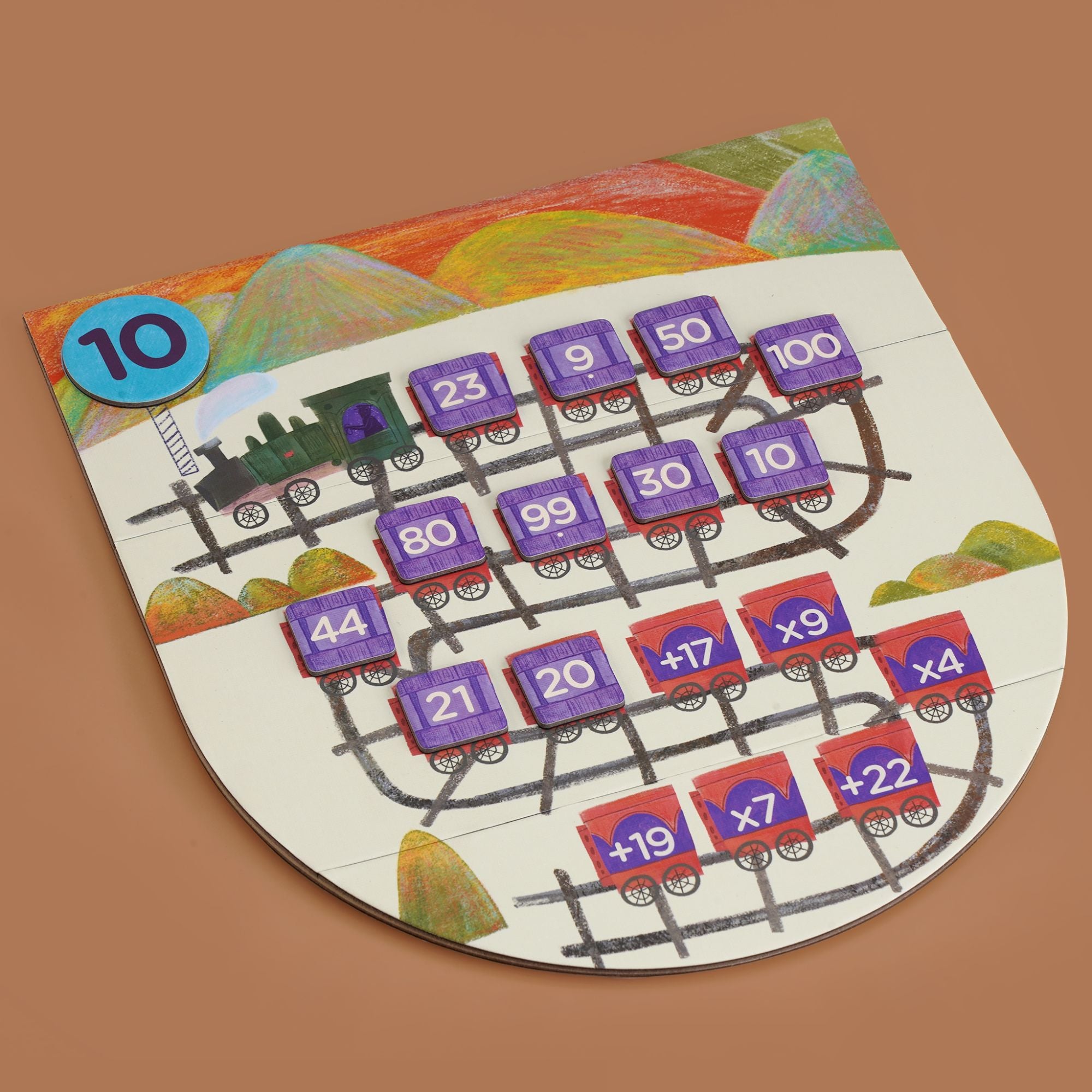 Hot Sale! MierEdu Educational Ferris Wheel Arithmetic Board for Kids' Math Learning
