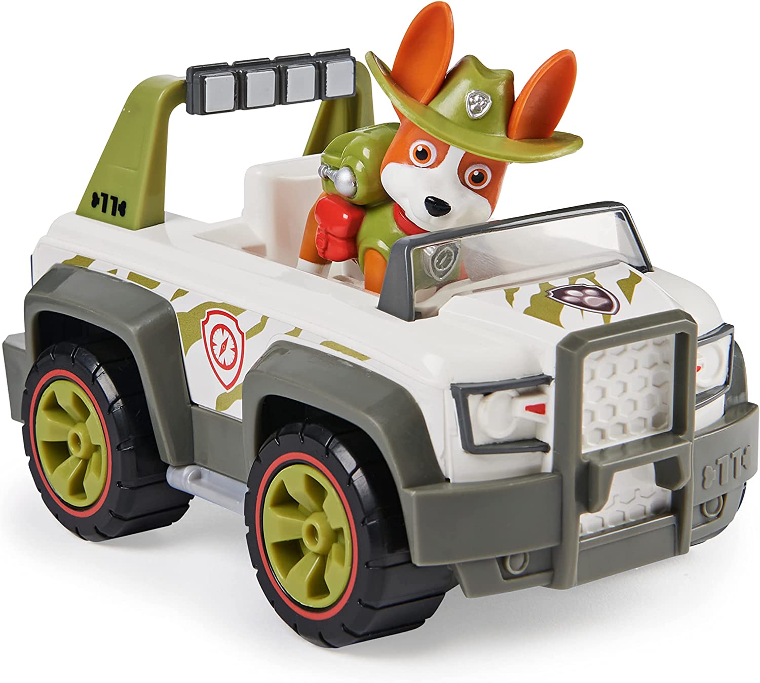 PAW Patrol Off - Road Jungle Cruiser with Collectible Tracker Figure