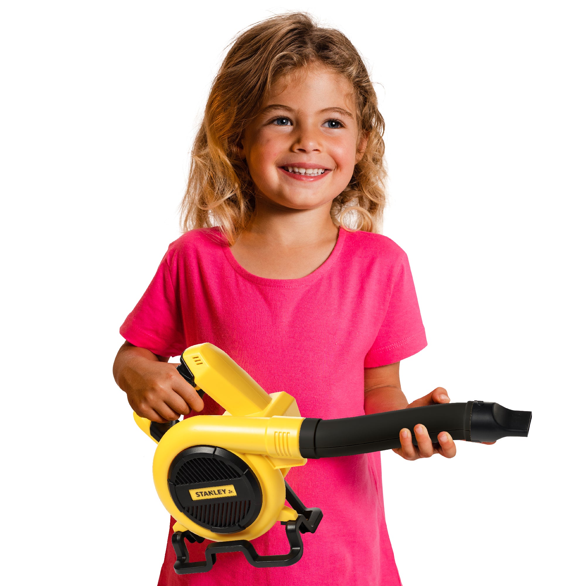 Hot Deal! Stanley Jr Battery-Operated Kids' Leaf Blower for Pretend Play