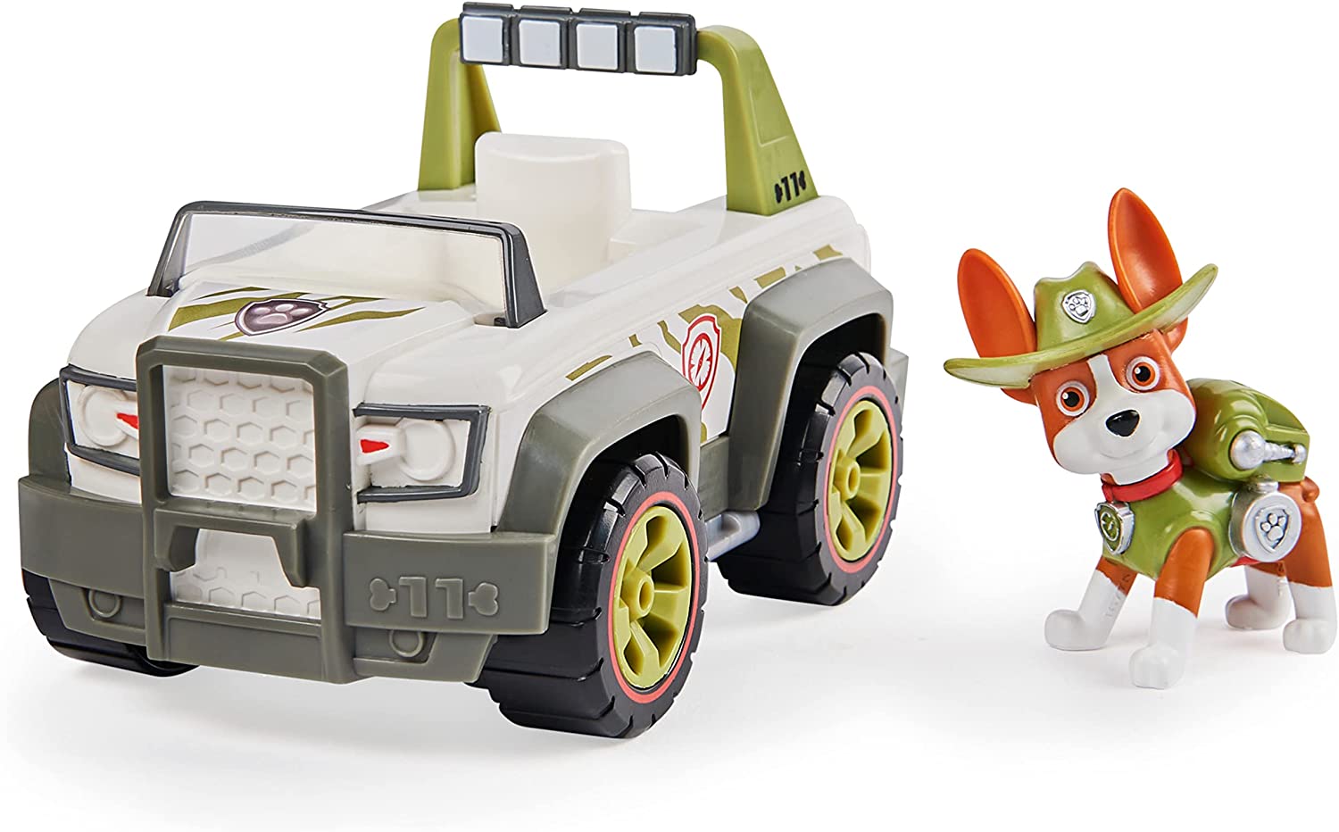 PAW Patrol Off - Road Jungle Cruiser with Collectible Tracker Figure