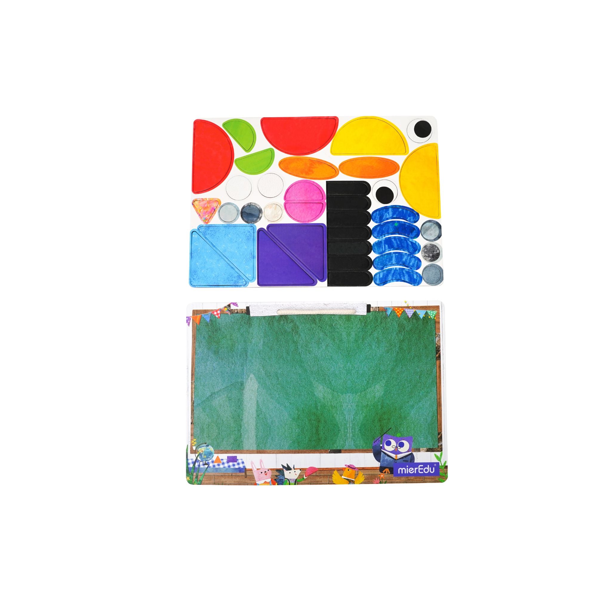 MierEdu Colorful Magnetic Pad - Imaginative Shapes Puzzle for Kids
