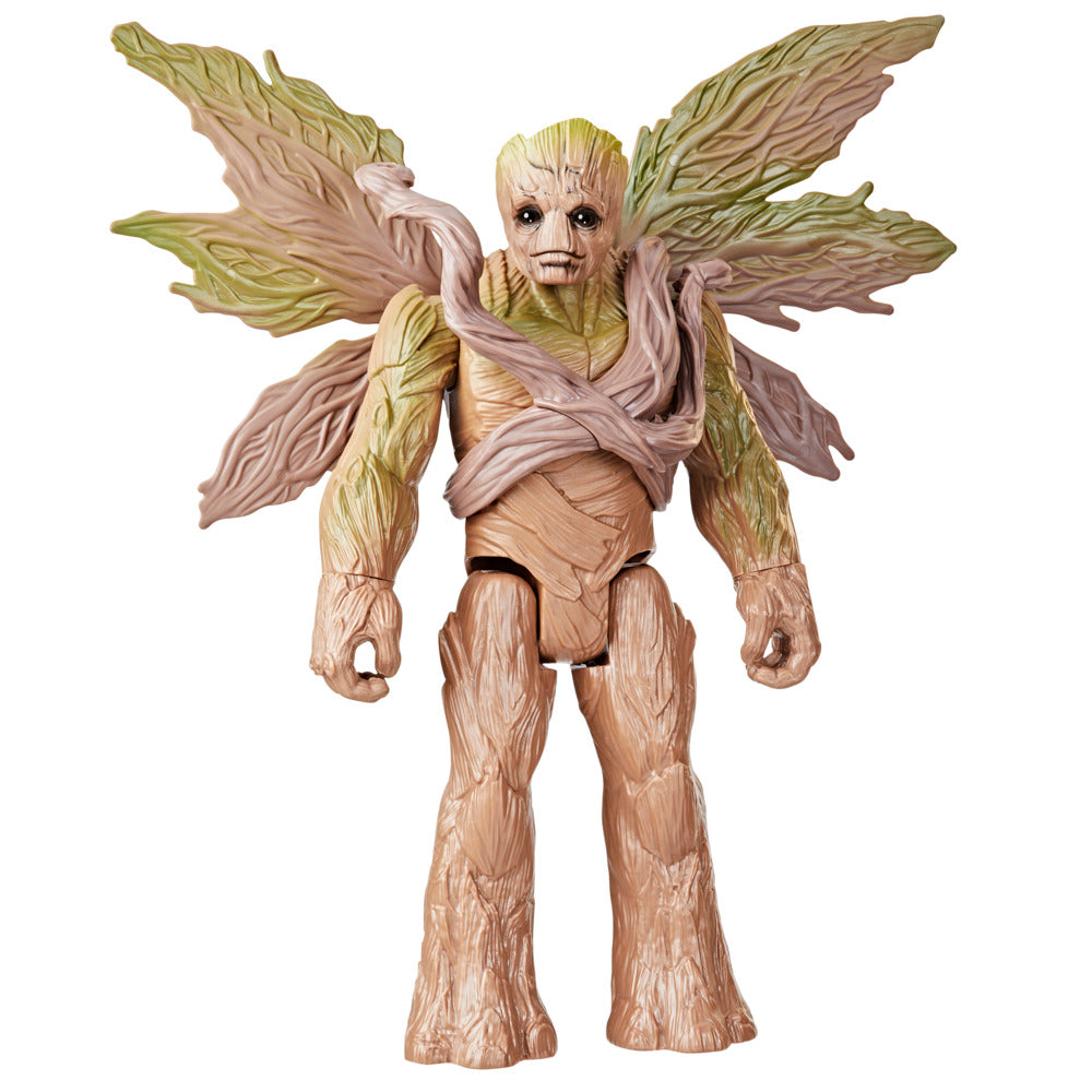 Hot Deal! Marvel Guardians of the Galaxy Vol. 3 Titan Hero Series Blast 'N Battle Groot Action Figure