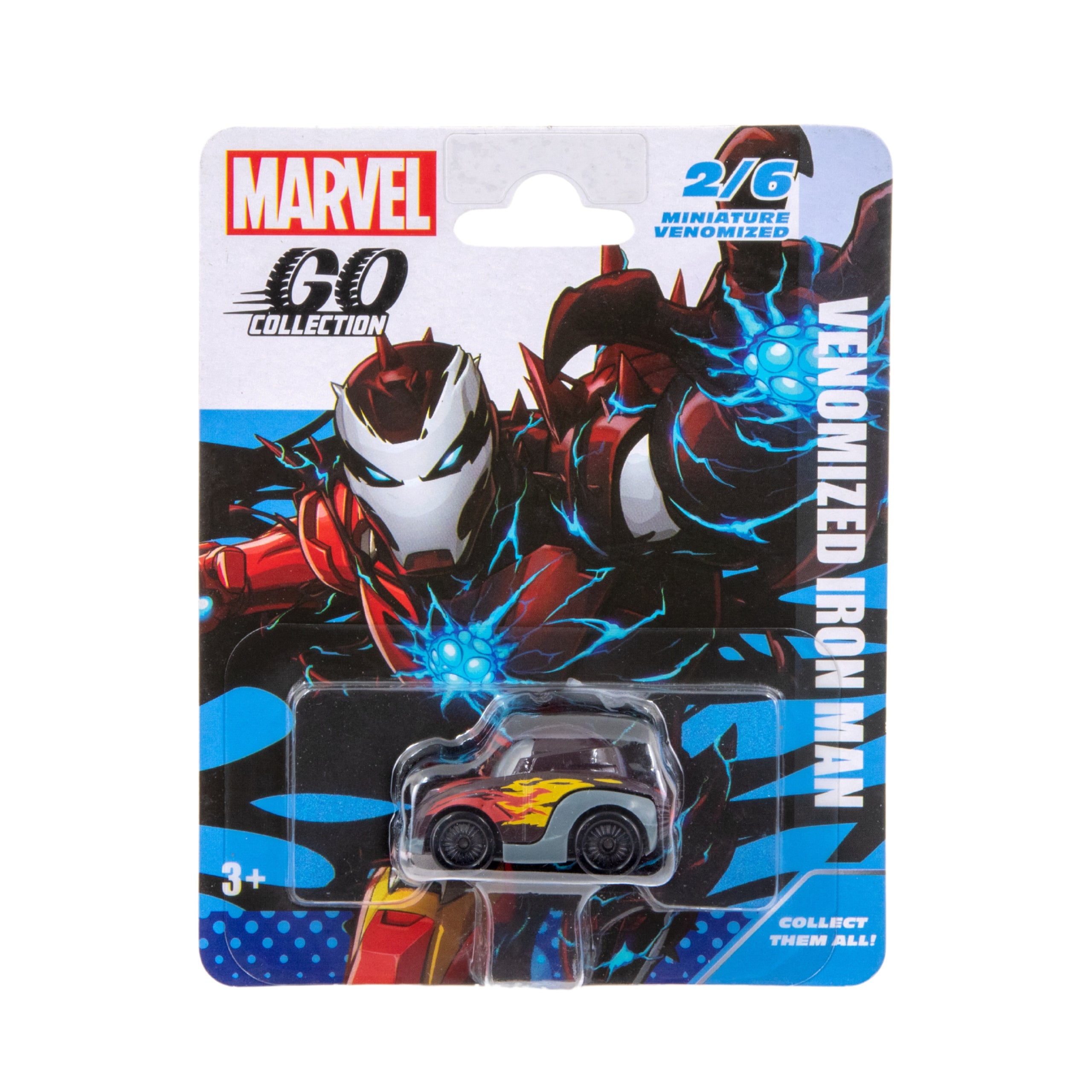 Assorted Styles of Marvel Go Miniature Venomized Vehicles