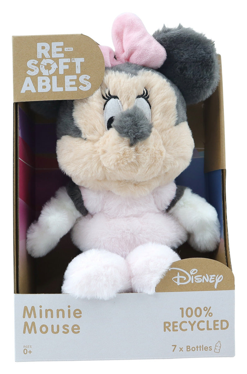 Hot Sale! Medium Licensed Recycled Plush Toy - Minnie Mouse Re-Softables