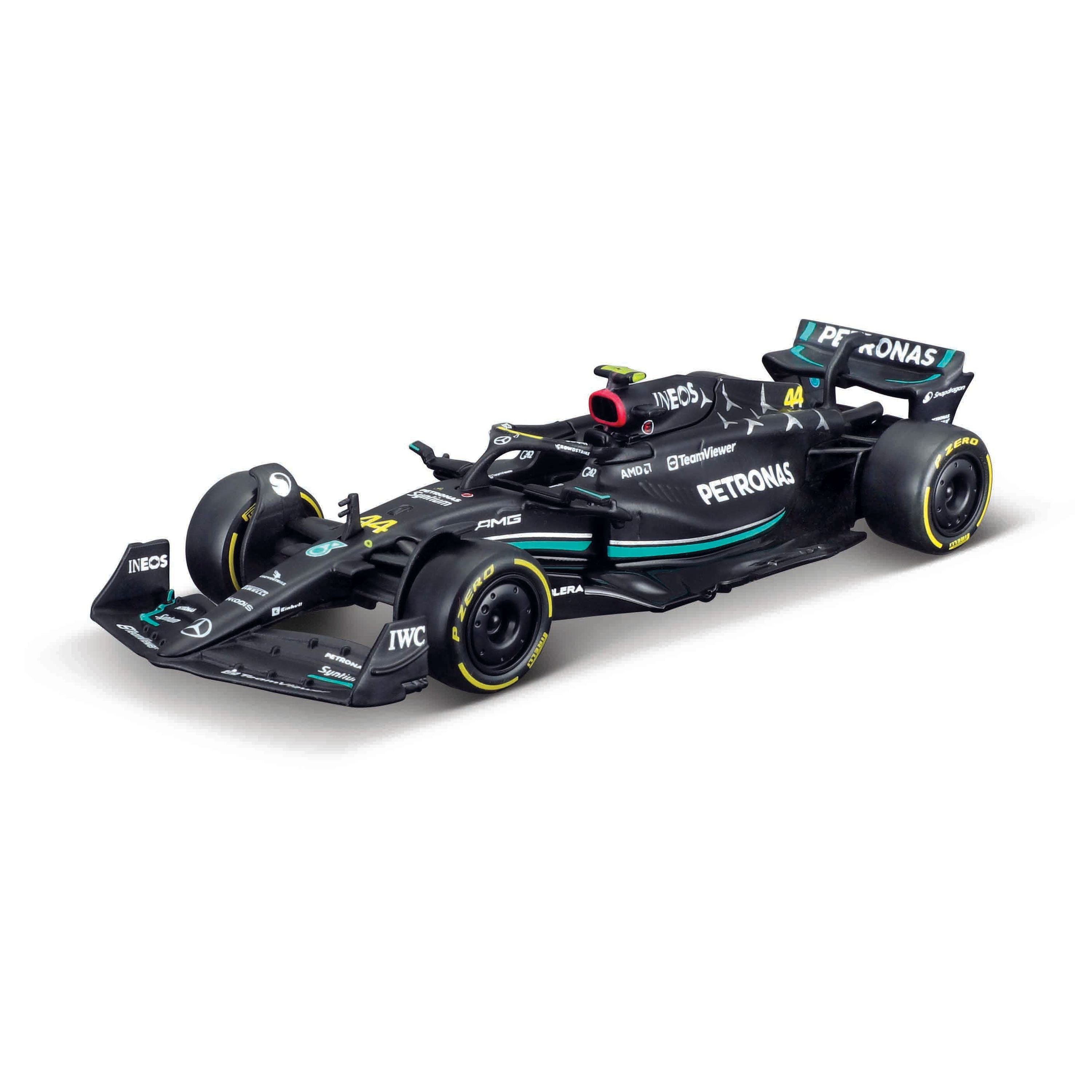 Hot Deal! Bburago 1:43 Scale Die - Cast Model of 2023 Mercedes F1 #44 Hamilton Car for Collectors