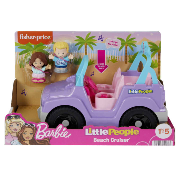Fisher-Price Little People's Barbie-Styled Beach Cruiser Toy Set