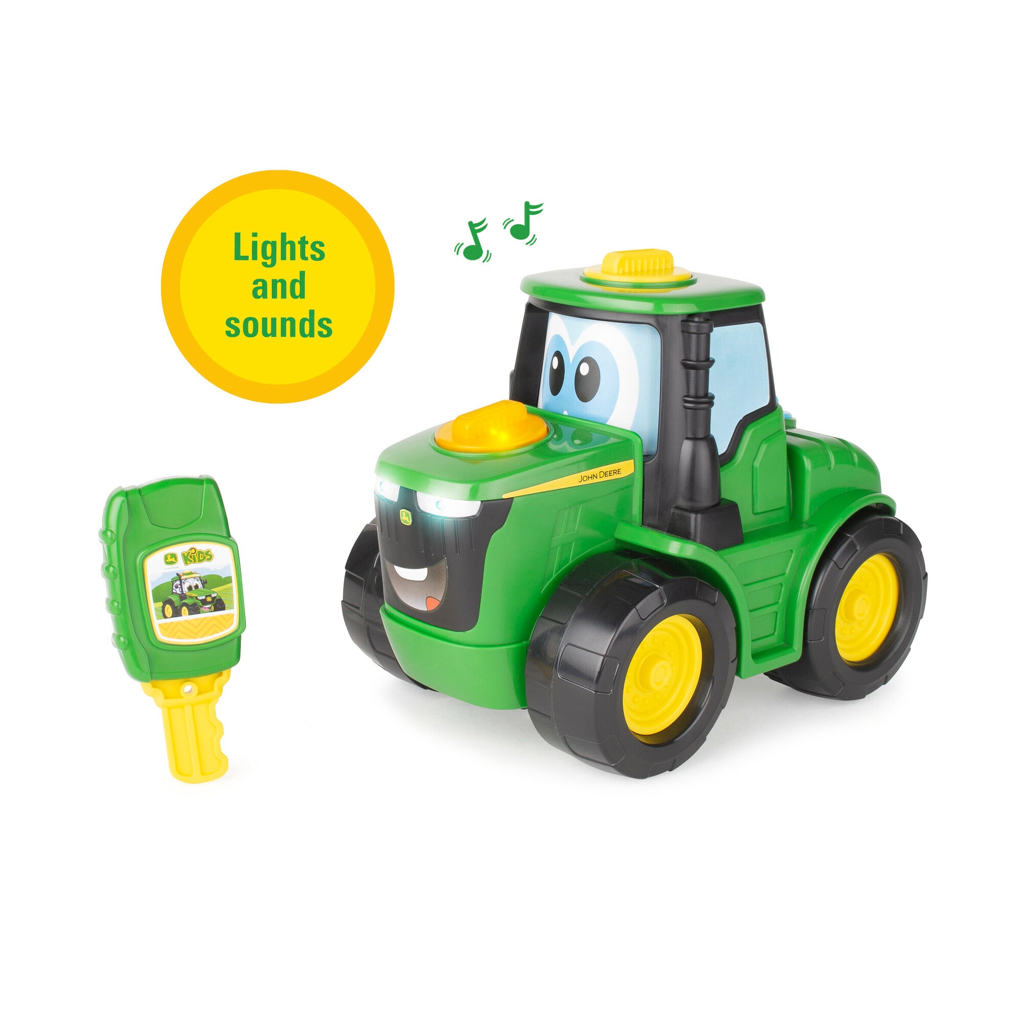 Hot Deal! John Deere Interactive Key - n - Go Johnny Tractor Toy for Kids' Fun