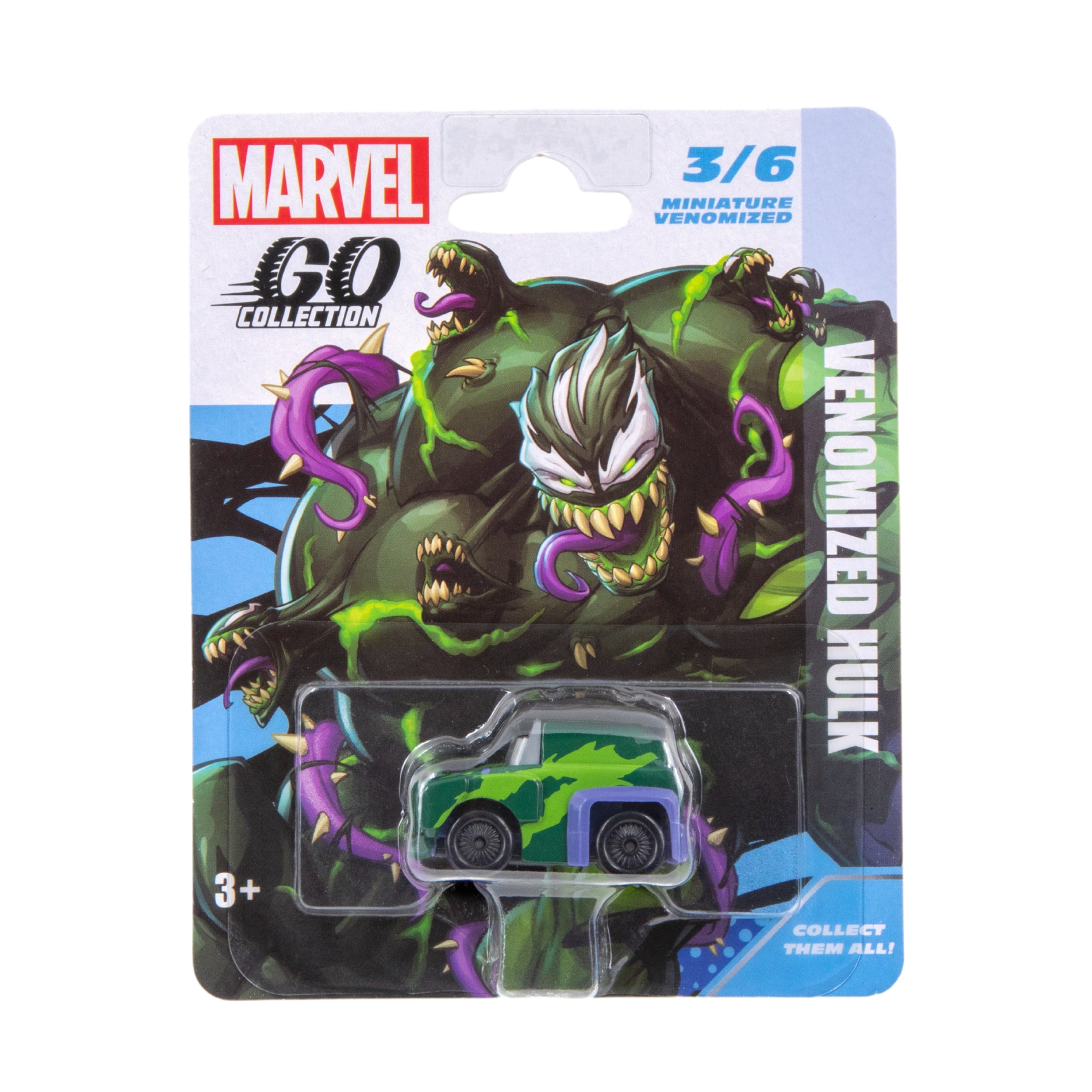 Assorted Styles of Marvel Go Miniature Venomized Vehicles