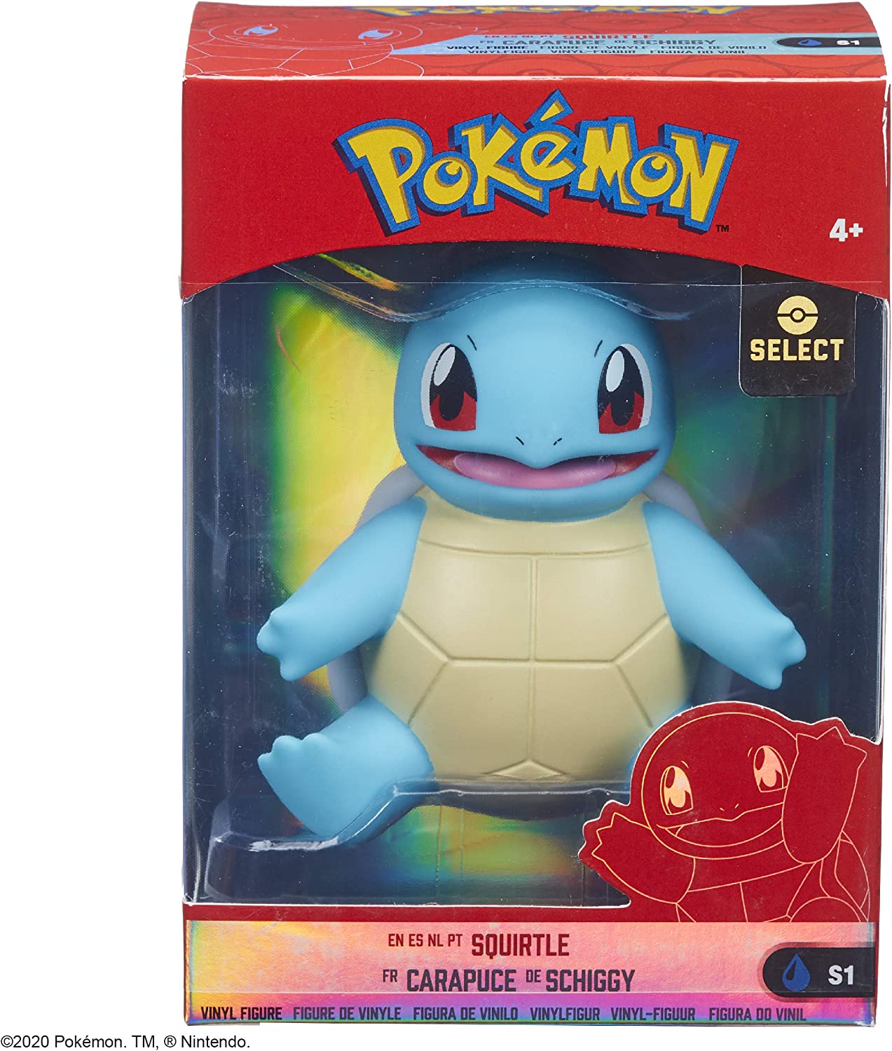 High - Quality 4 - Inch Squirtle Vinyl Figure for Pokémon Collection