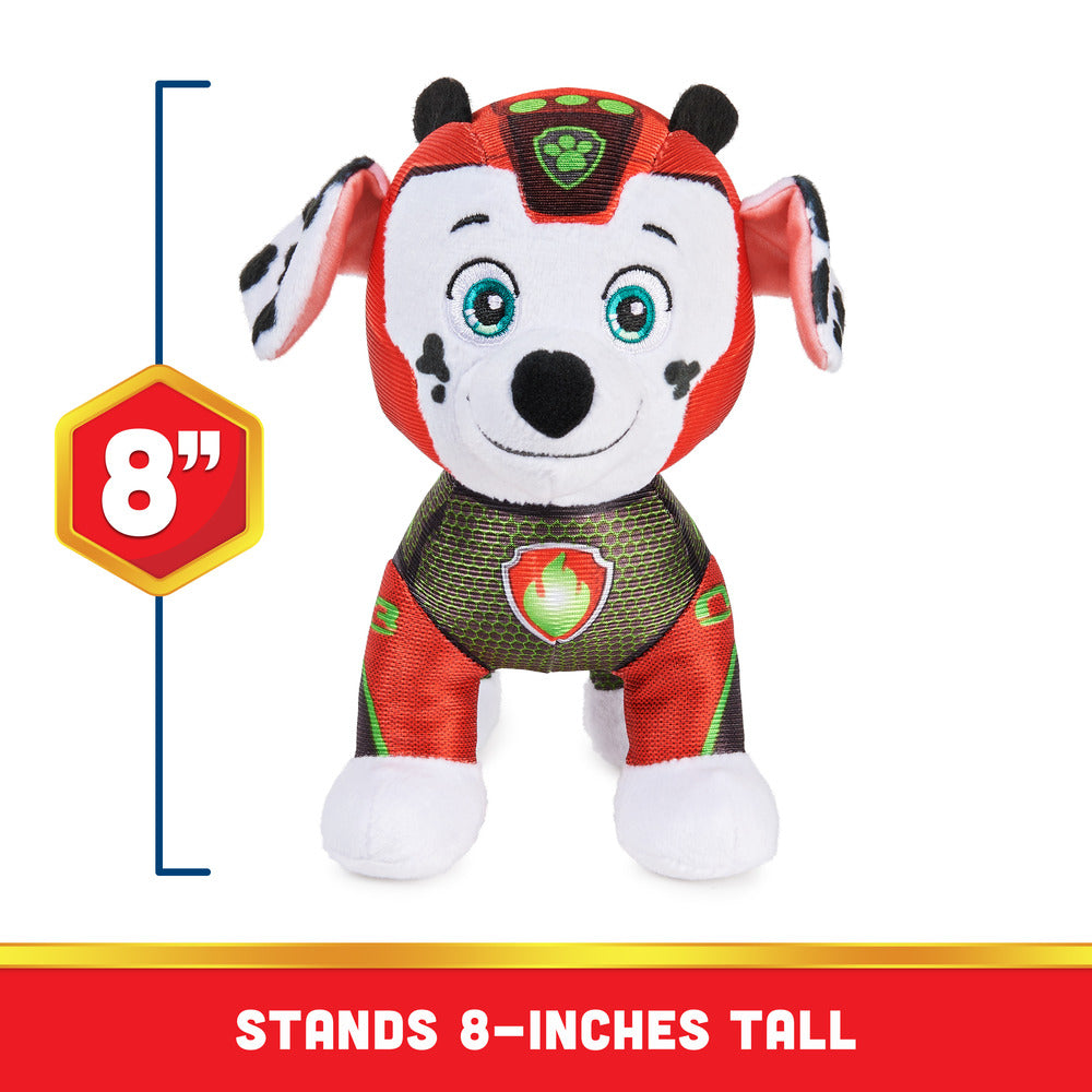 8 - inch PAW Patrol Aqua Pups Soft Plush - Aqua Marshall