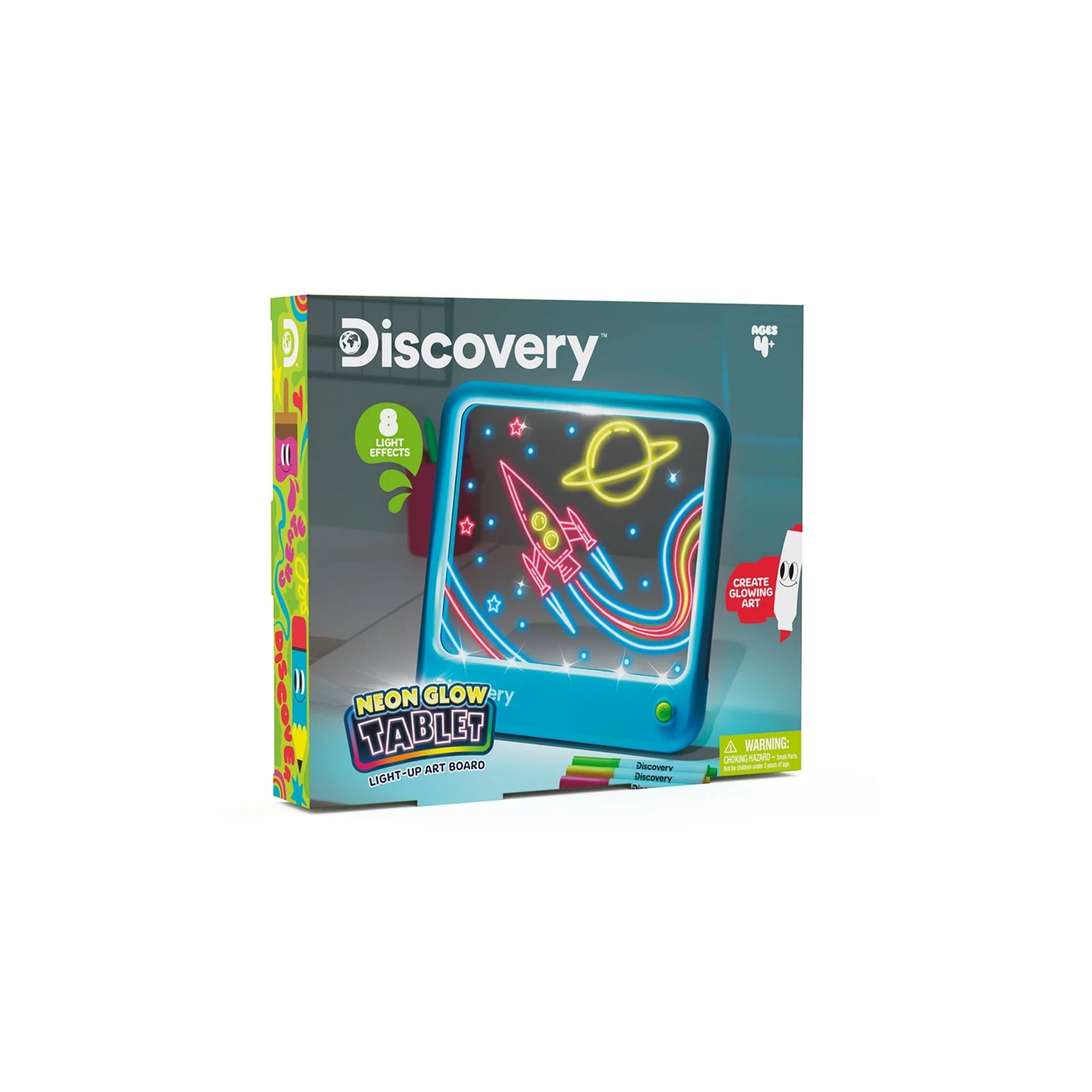 Incredible Discovery Neon Glow Art Light Board with Multiple Effects