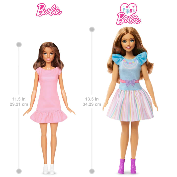 Hot Deal! My First Barbie - Teresa Doll with Bunny for Preschoolers