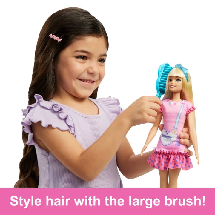 My First Barbie with Kitten - Malibu: Ideal Doll for Preschoolers