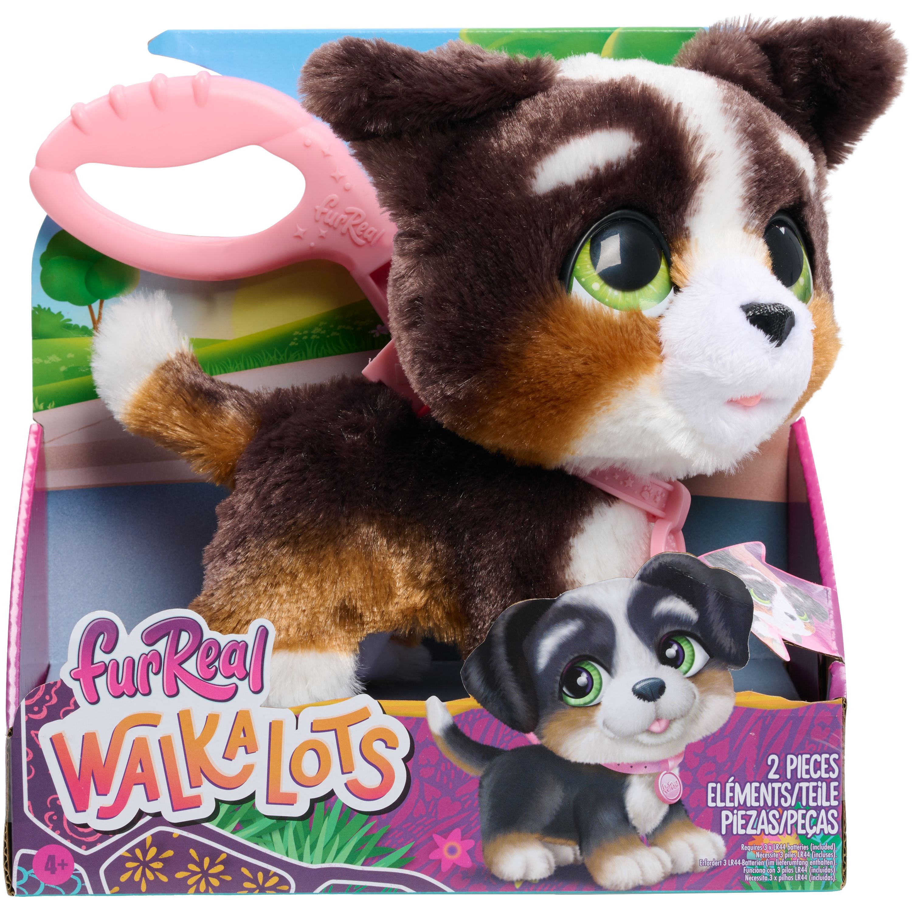 FurReal Interactive Walk - Along Bernedoodle Plush Toy