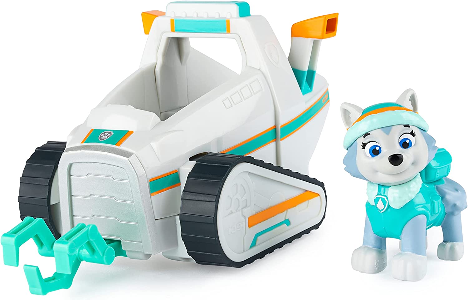 PAW Patrol Everest - Basic Dinosaur Rescue Vehicle with Collectible Rex Figure