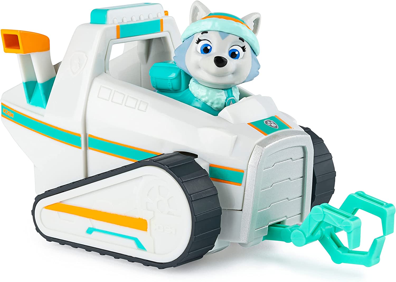 PAW Patrol Everest - Basic Dinosaur Rescue Vehicle with Collectible Rex Figure
