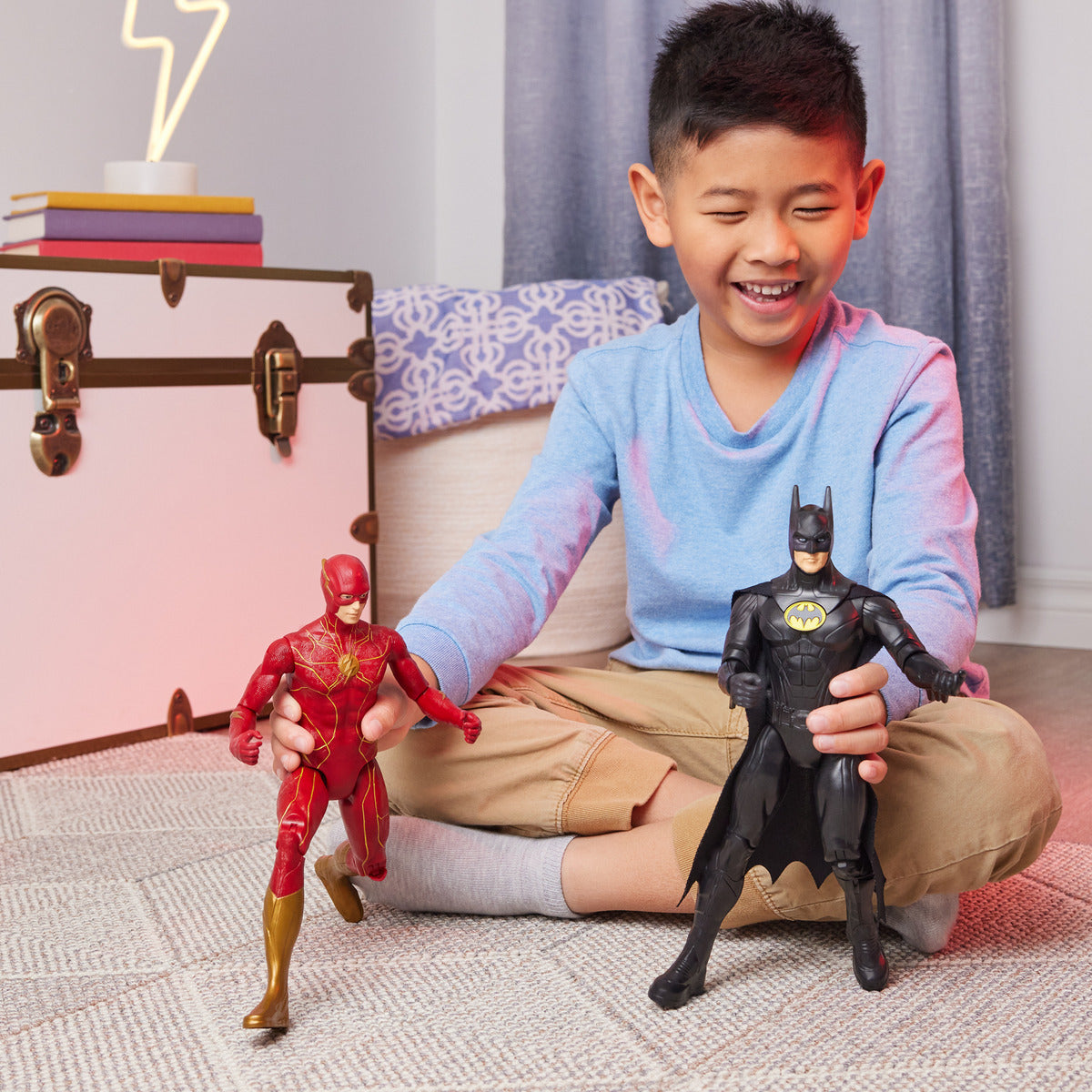 Hot! 12-Inch The Flash Solid Action Figure