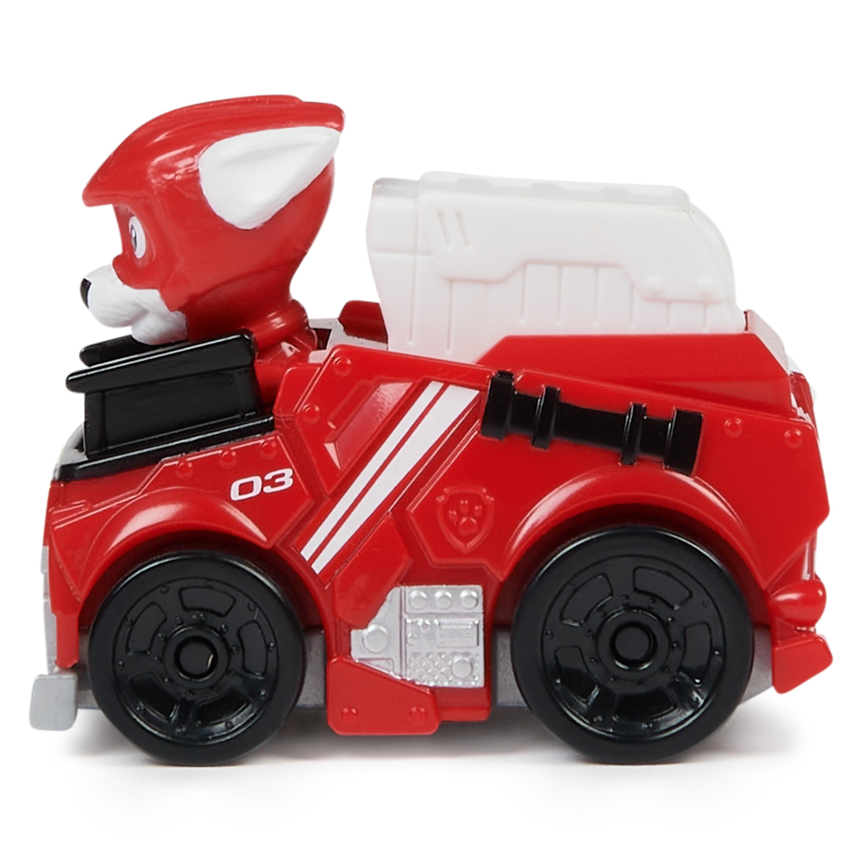 PAW Patrol The Mighty Movie Marshall Pup Squad Racers - 2.5 - inch Long Toy Cars