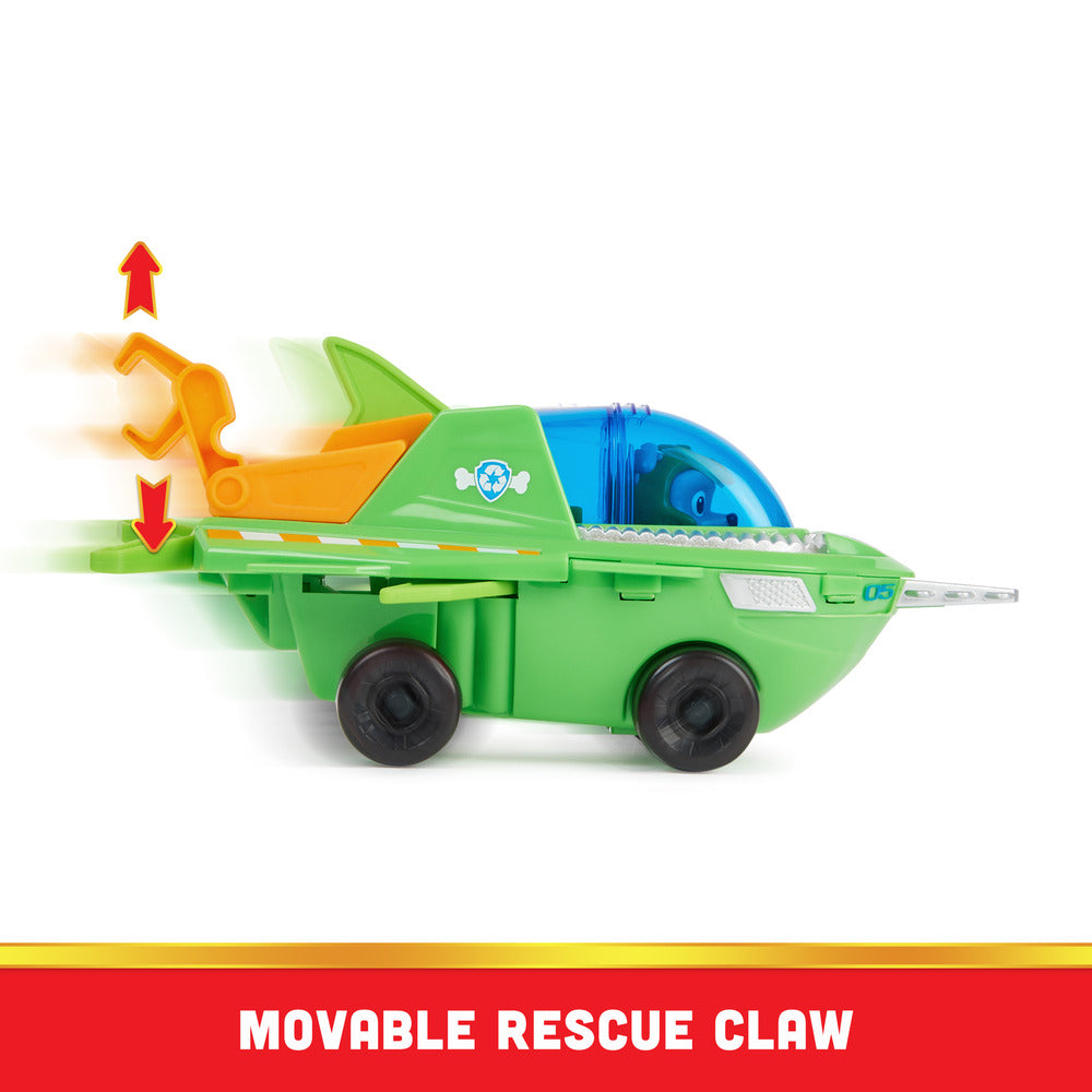 Hot Deal! PAW Patrol Rocky's Aqua Themed Sawfish Rescue Vehicle