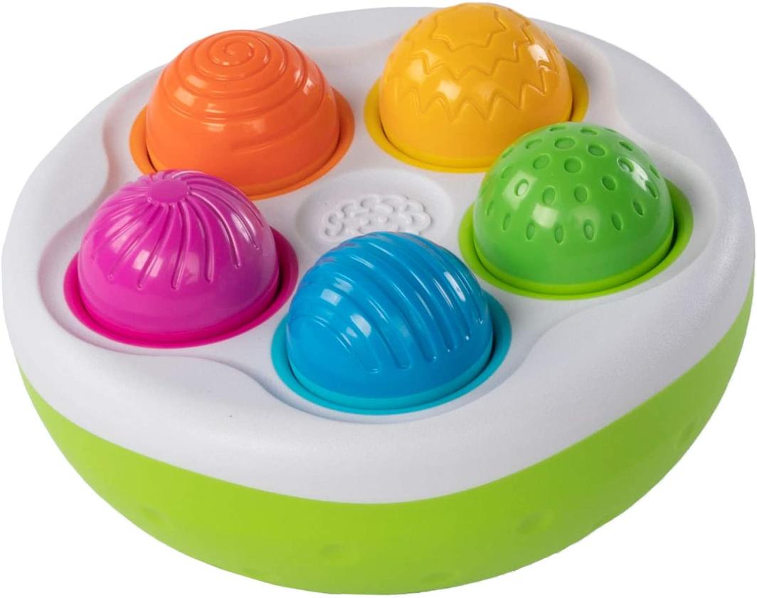 Fat Brain Toys: Fun and Textured Spinny Wobbling Pins