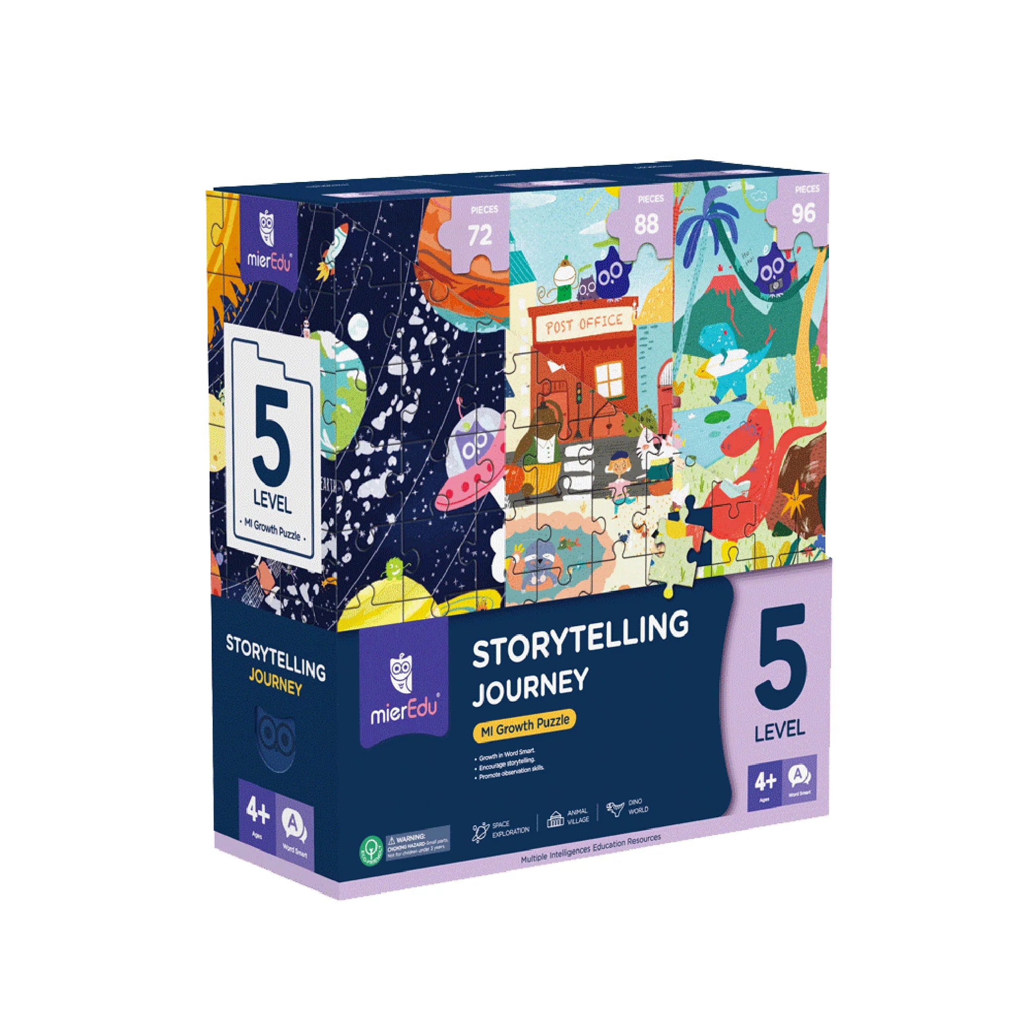 Hot! MierEdu Mi Growth Puzzle Level 5 - Storytelling Adventure