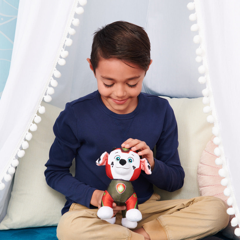 8 - inch PAW Patrol Aqua Pups Soft Plush - Aqua Marshall