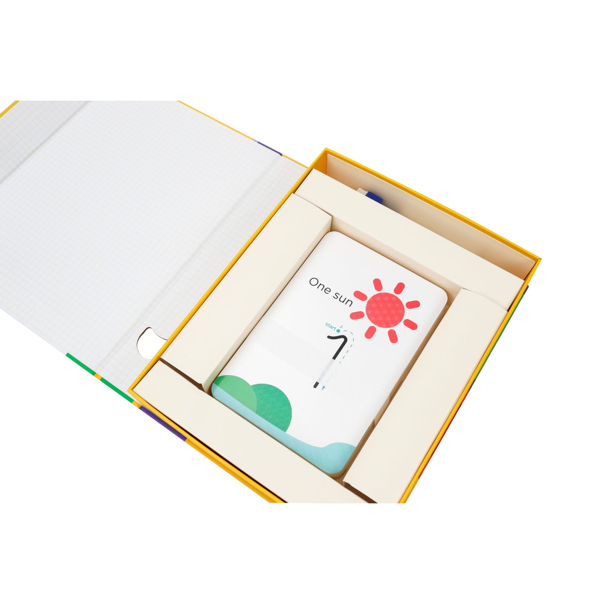 Hot Sale! MierEdu Portable Wipe Clean Number Activity Set for 3 - 6 Year - Old Kids