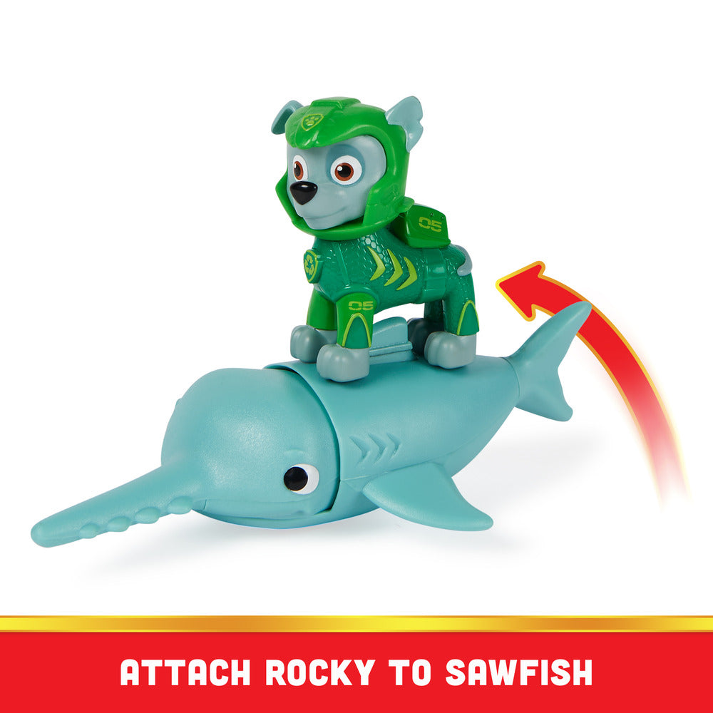 Hot Sale! PAW Patrol Aqua Pups: Rocky & Sawfish Set