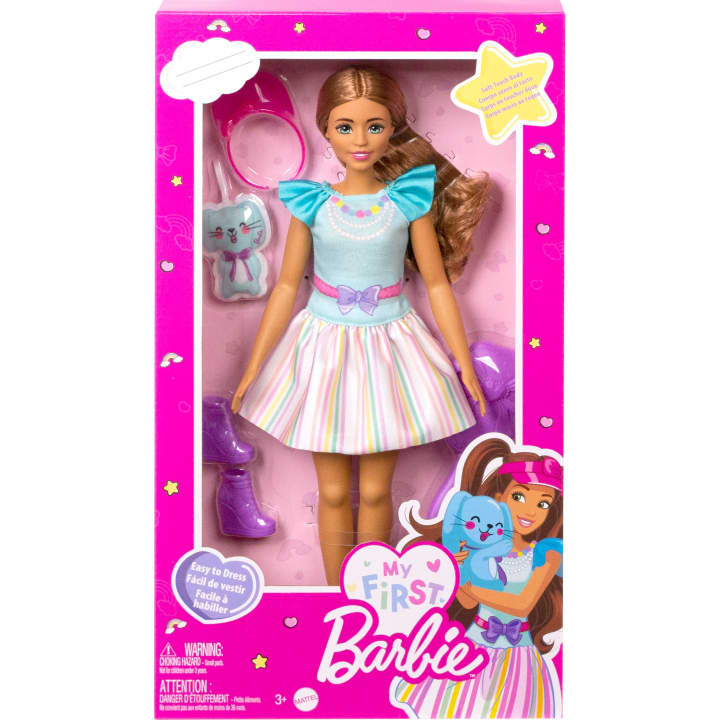Hot Deal! My First Barbie - Teresa Doll with Bunny for Preschoolers