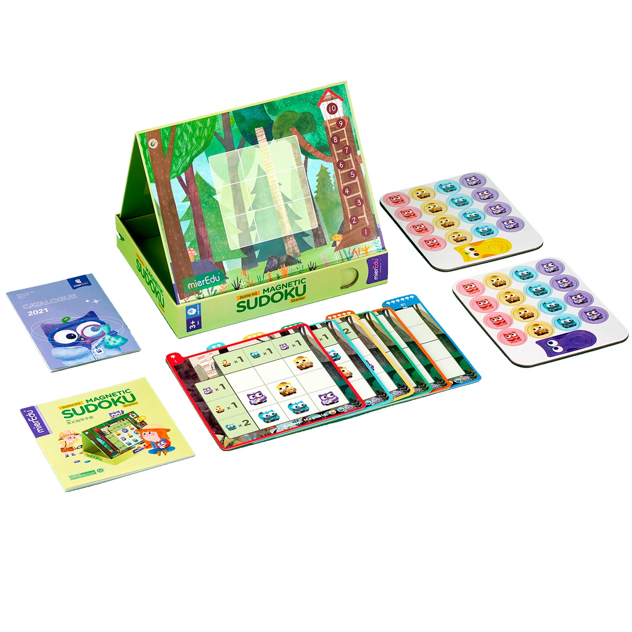 Hot Deal! MierEdu Starter Kit for Magnetic Sudoku Battle, Ideal for 3+ Kids