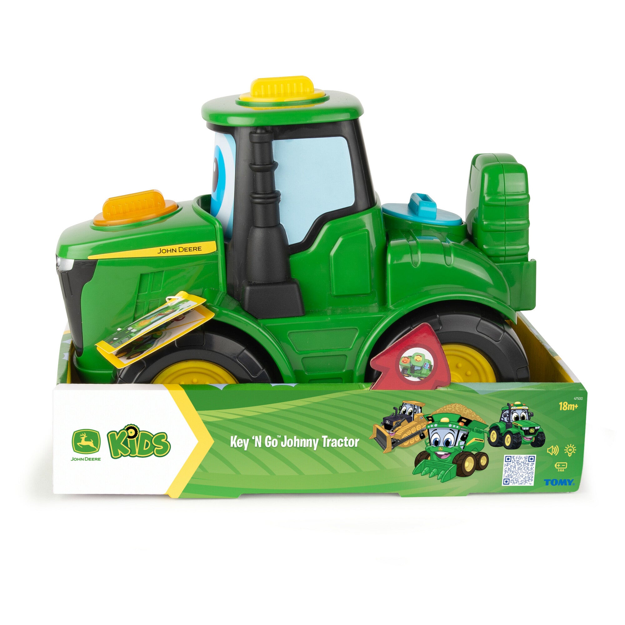 Hot Deal! John Deere Interactive Key - n - Go Johnny Tractor Toy for Kids' Fun