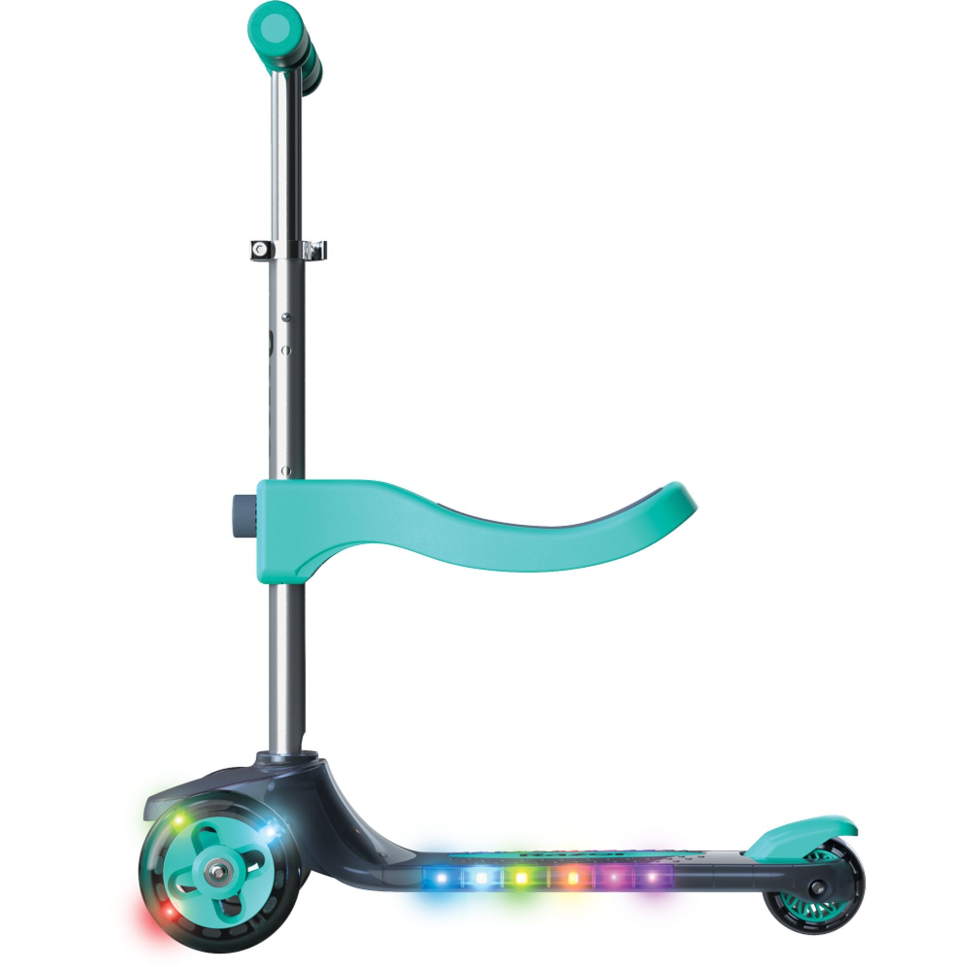 Teal Razor Rollie 2-in-1 DLX Scooter - Ideal for Young Beginners