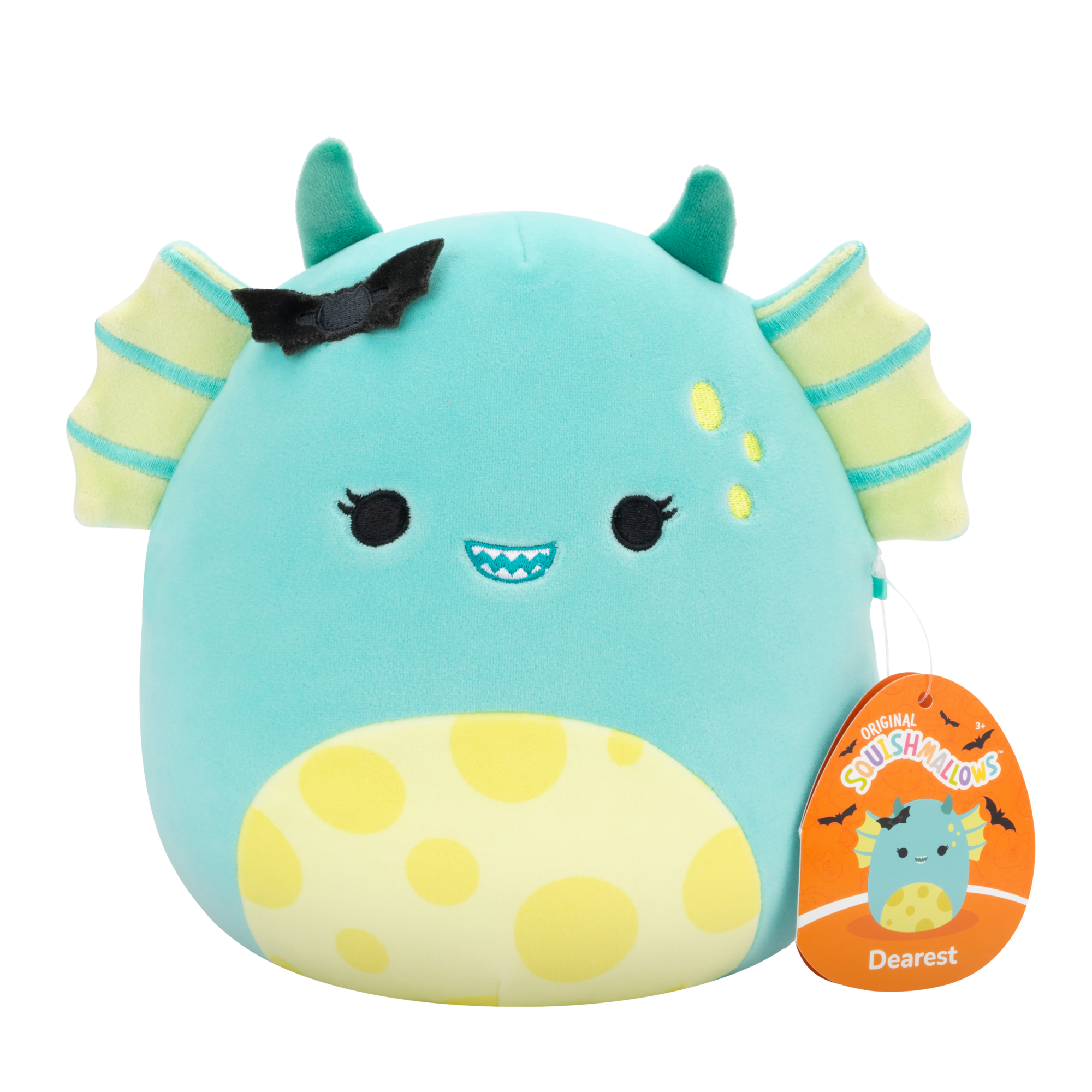 Halloween Special! 7.5-Inch Light Teal Squishmallows Swamp Monster Plush Toy
