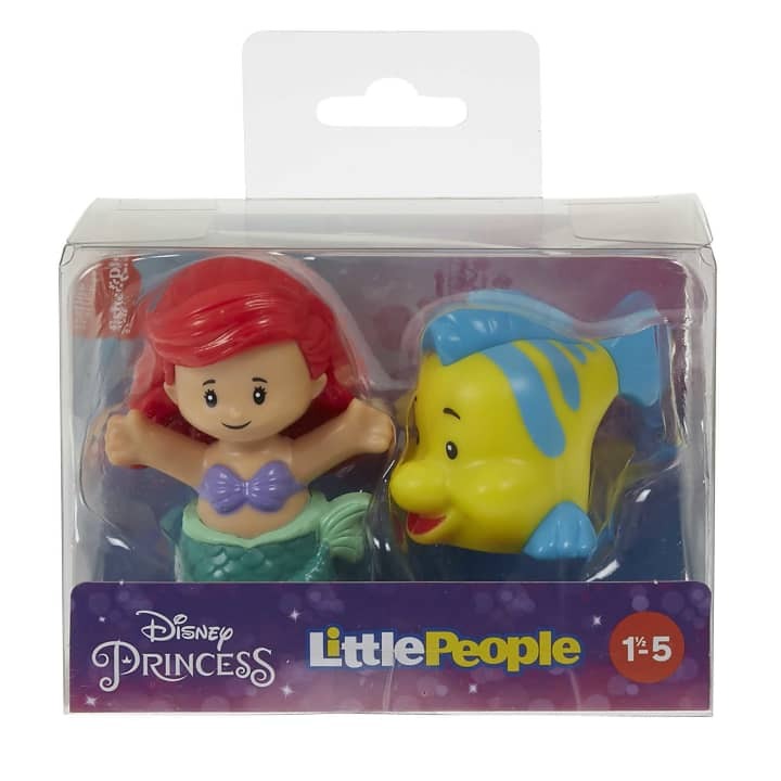 Fisher-Price Little People Toy Set: Disney Princess Ariel & Flounder - Perfect for Toddlers!