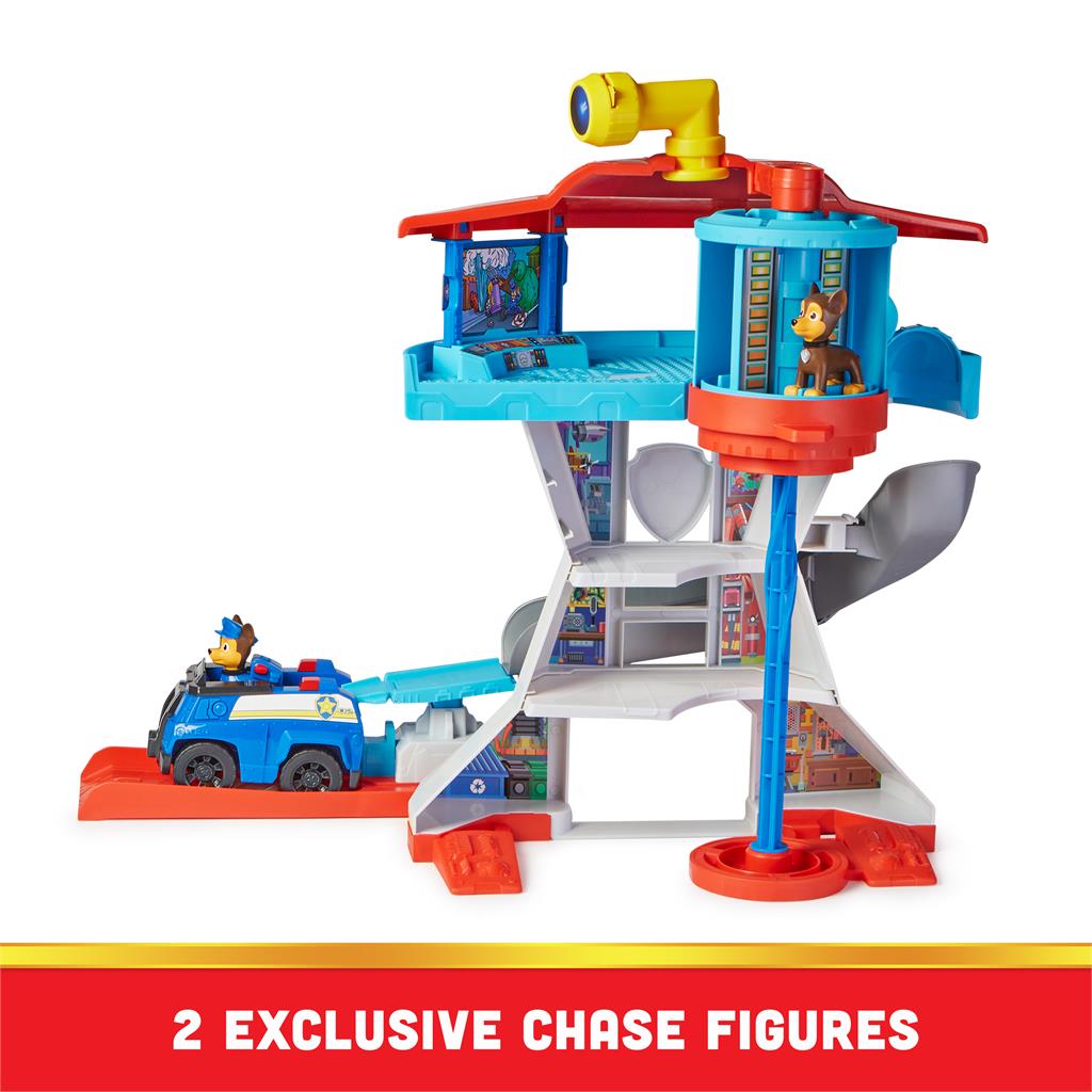Hot Sale! PAW Patrol Adventure Bay Lookout Tower Playset with Chase Figures and Police Cruiser