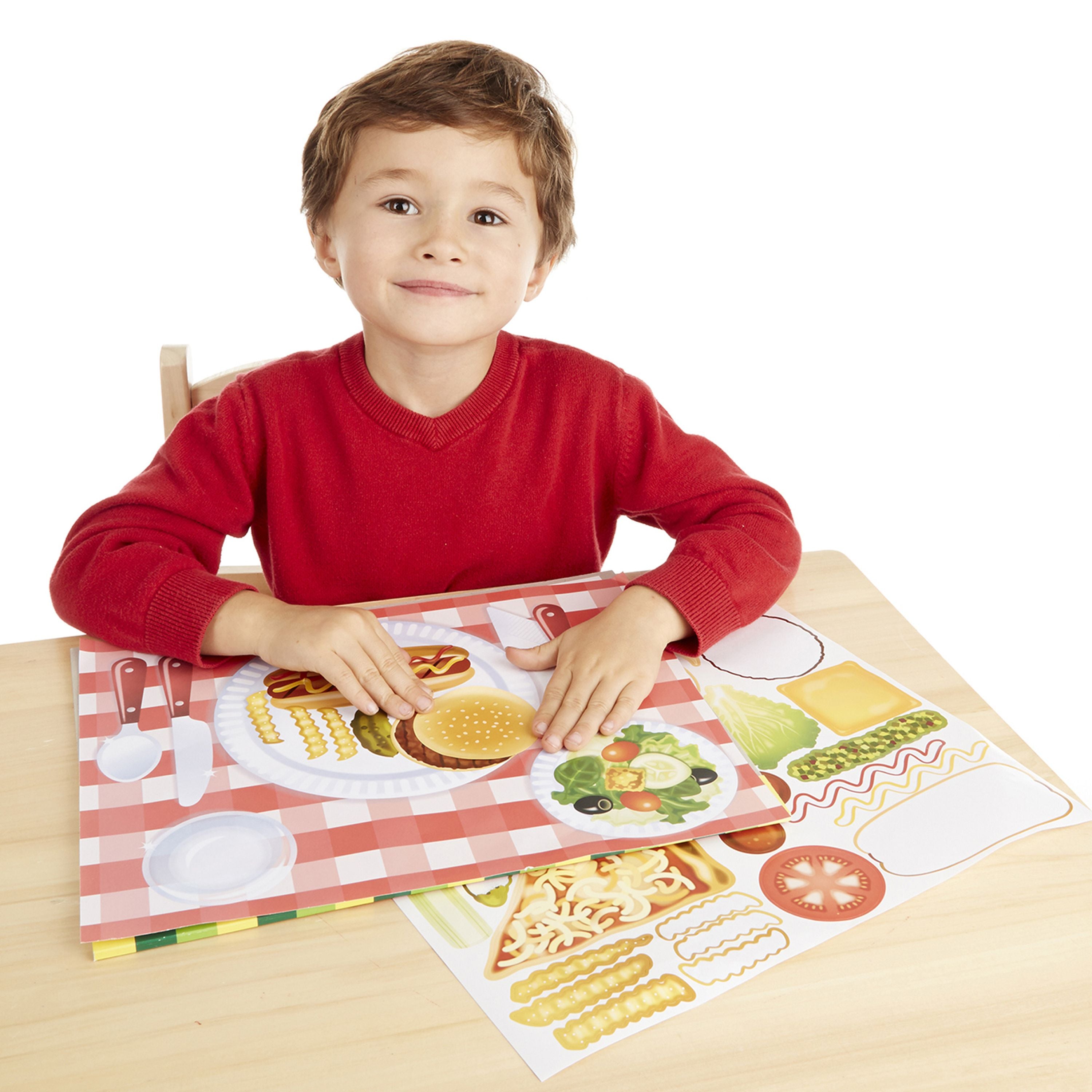 Hot Deal! Melissa & Doug Sticker Set - Create Your Dream Meal with Over 225 Stickers