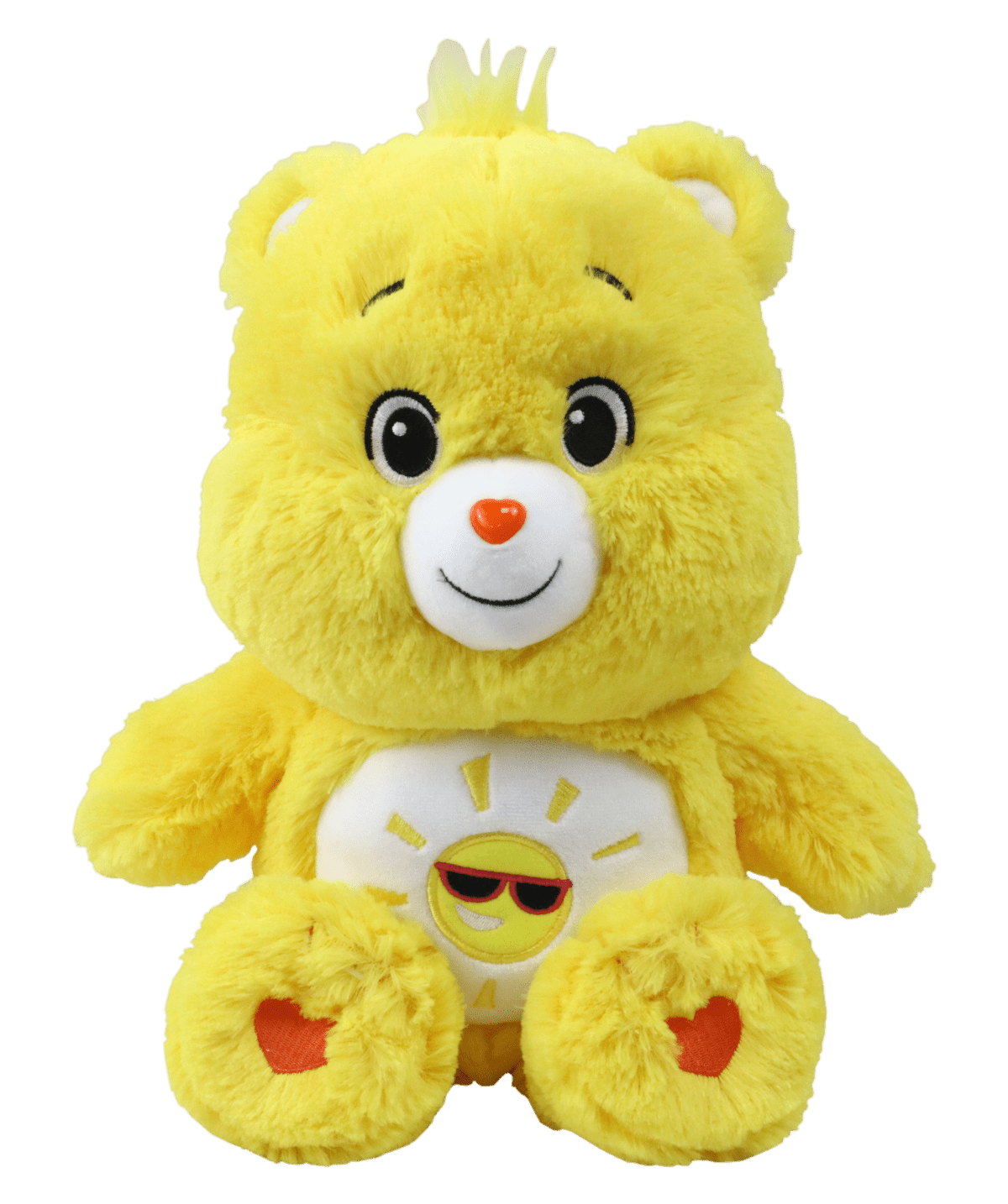 Medium-Sized Care Bears Unlock The Magic Plush - Cheerful Funshine Bear
