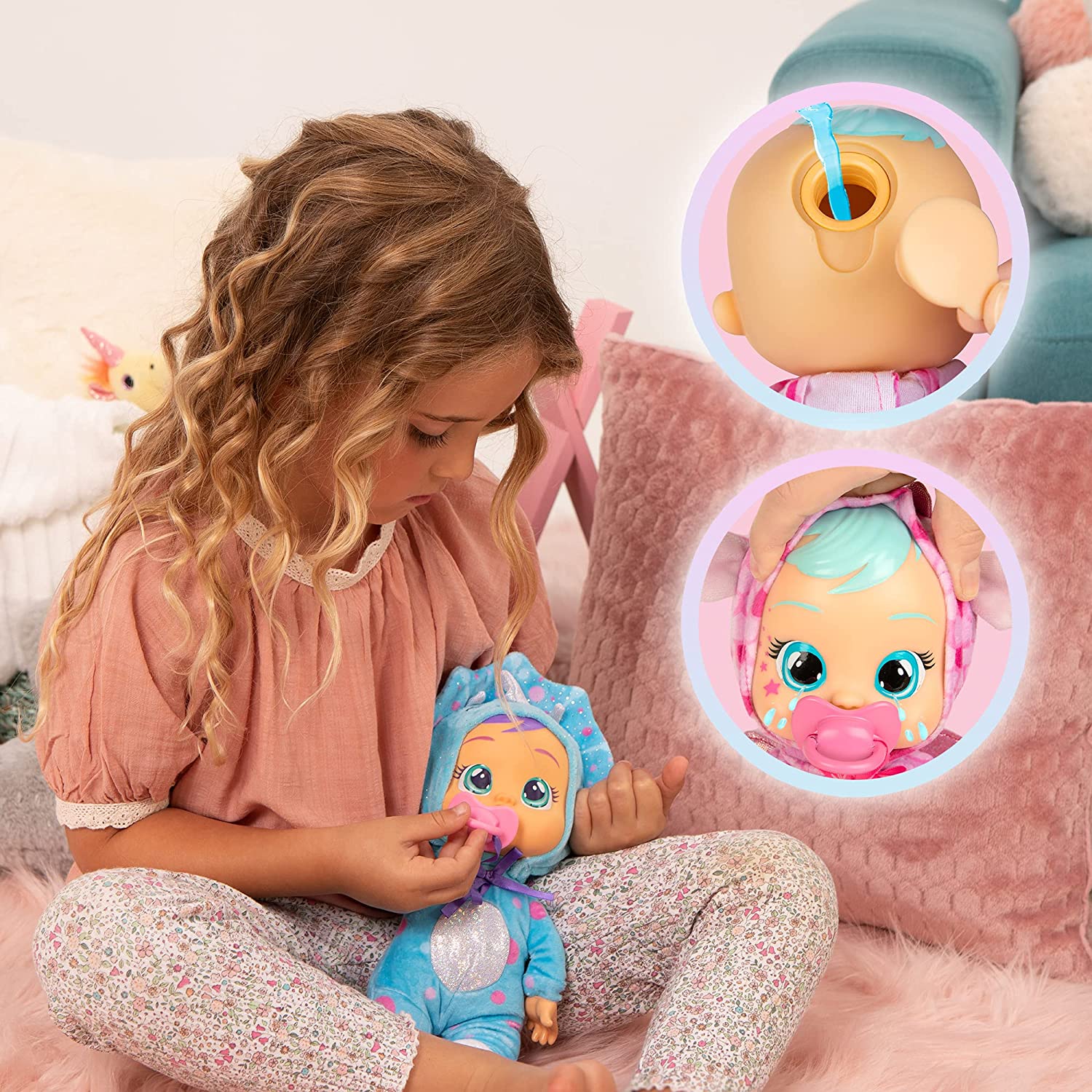 Limited Offer! Cry Babies Tiny Cuddles Doll - Tina