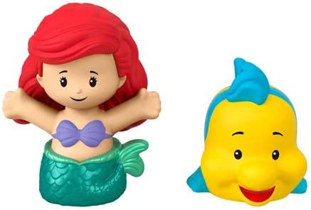 Fisher-Price Little People Toy Set: Disney Princess Ariel & Flounder - Perfect for Toddlers!
