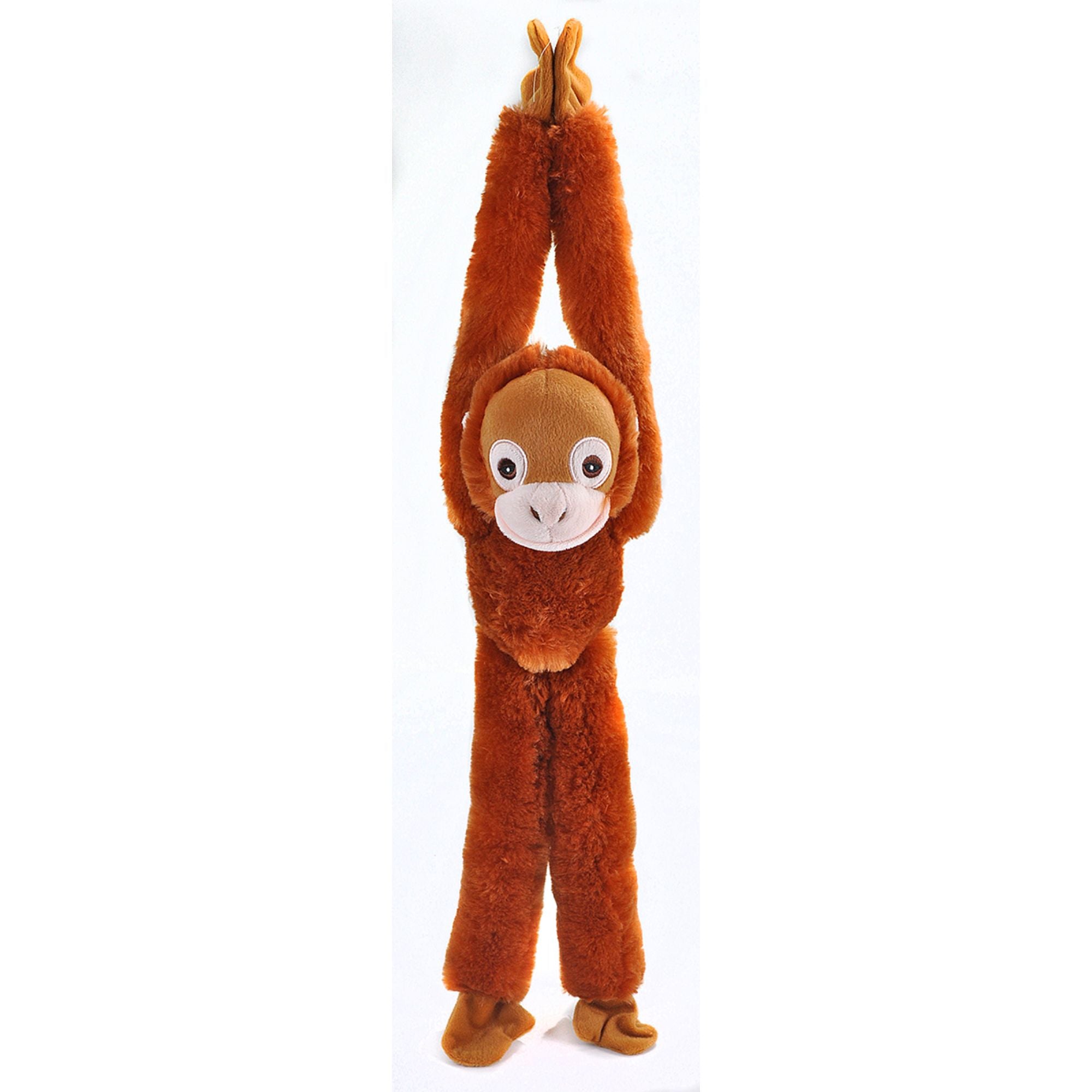 Wild Republic 22-Inch Hanging Orangutan from Ecokins - Eco-Friendly Deal