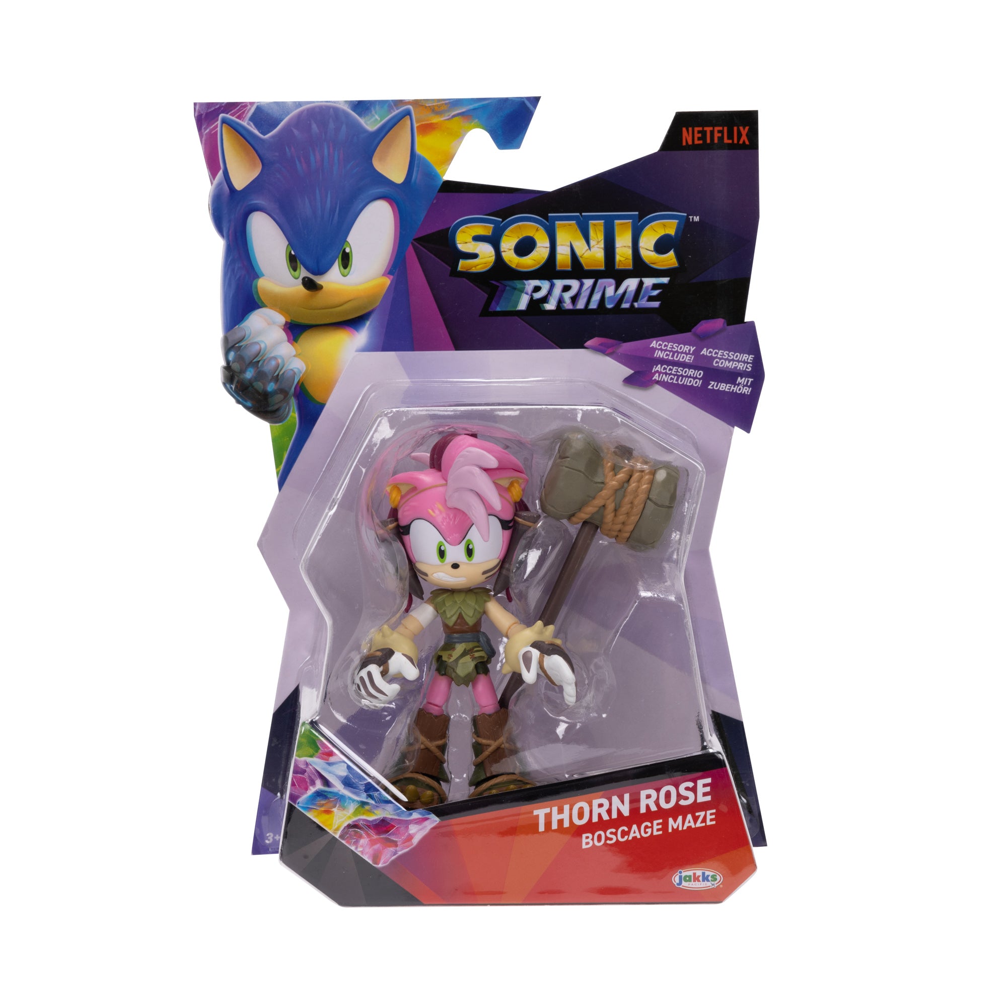 5-Inch Articulated Sonic Prime Figure - Thorn Rose