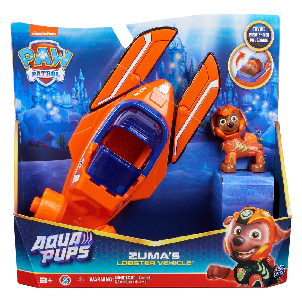 Hot! PAW Patrol Aqua - Zuma's Transformable Lobster Rescue Vehicle