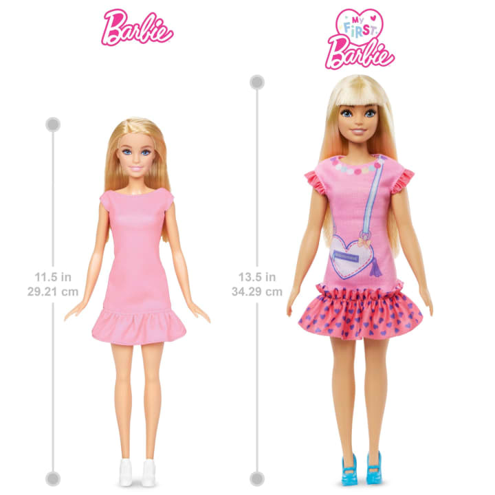 My First Barbie with Kitten - Malibu: Ideal Doll for Preschoolers