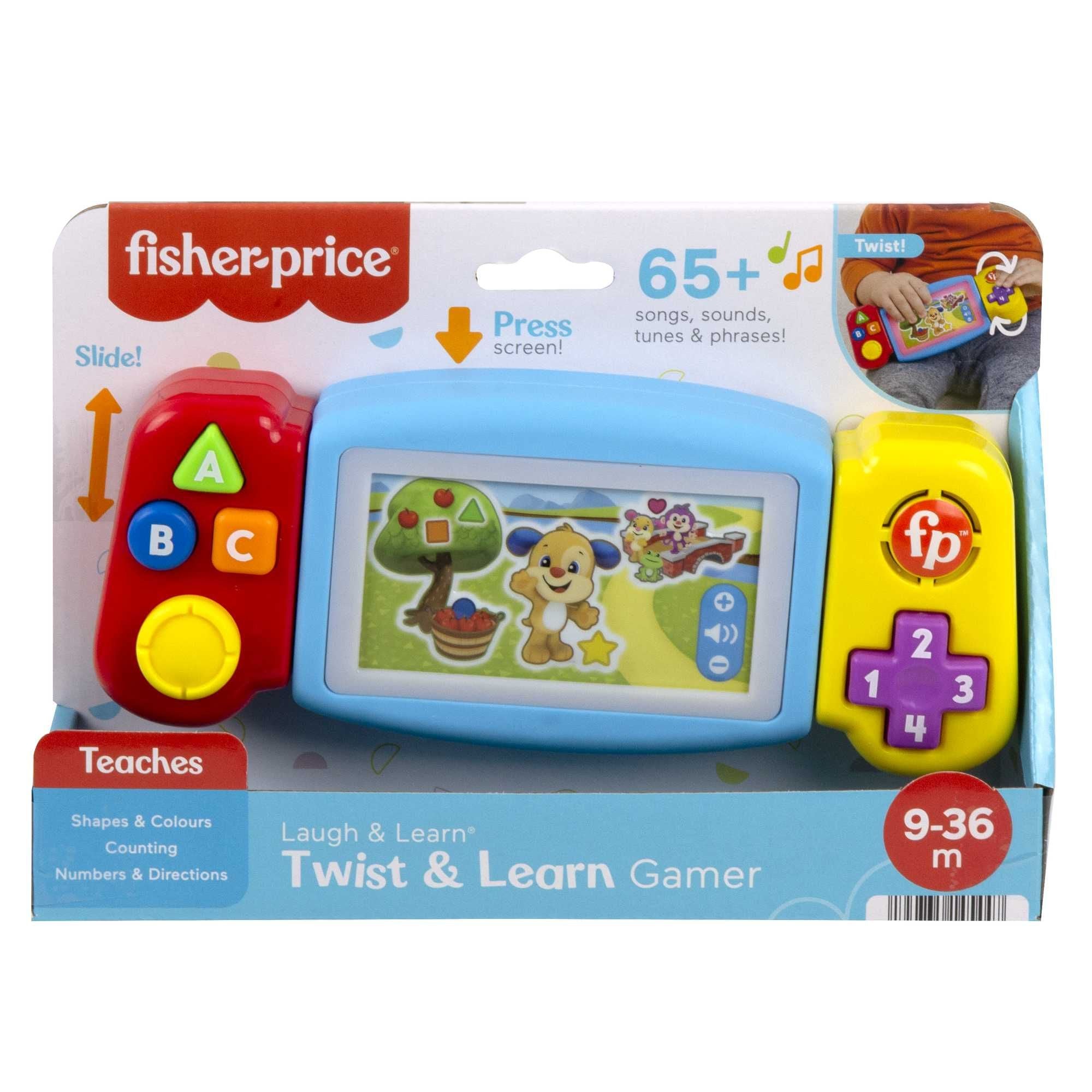 Fisher-Price Laugh & Learn Interactive Twist & Learn Gaming Toy for Toddlers