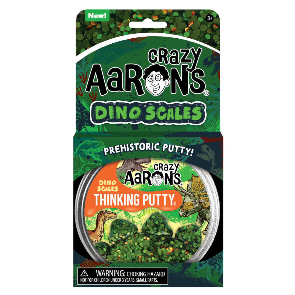 Crazy Aaron's 4-Inch Trendy Dino Scales Putty - Exclusive Offer