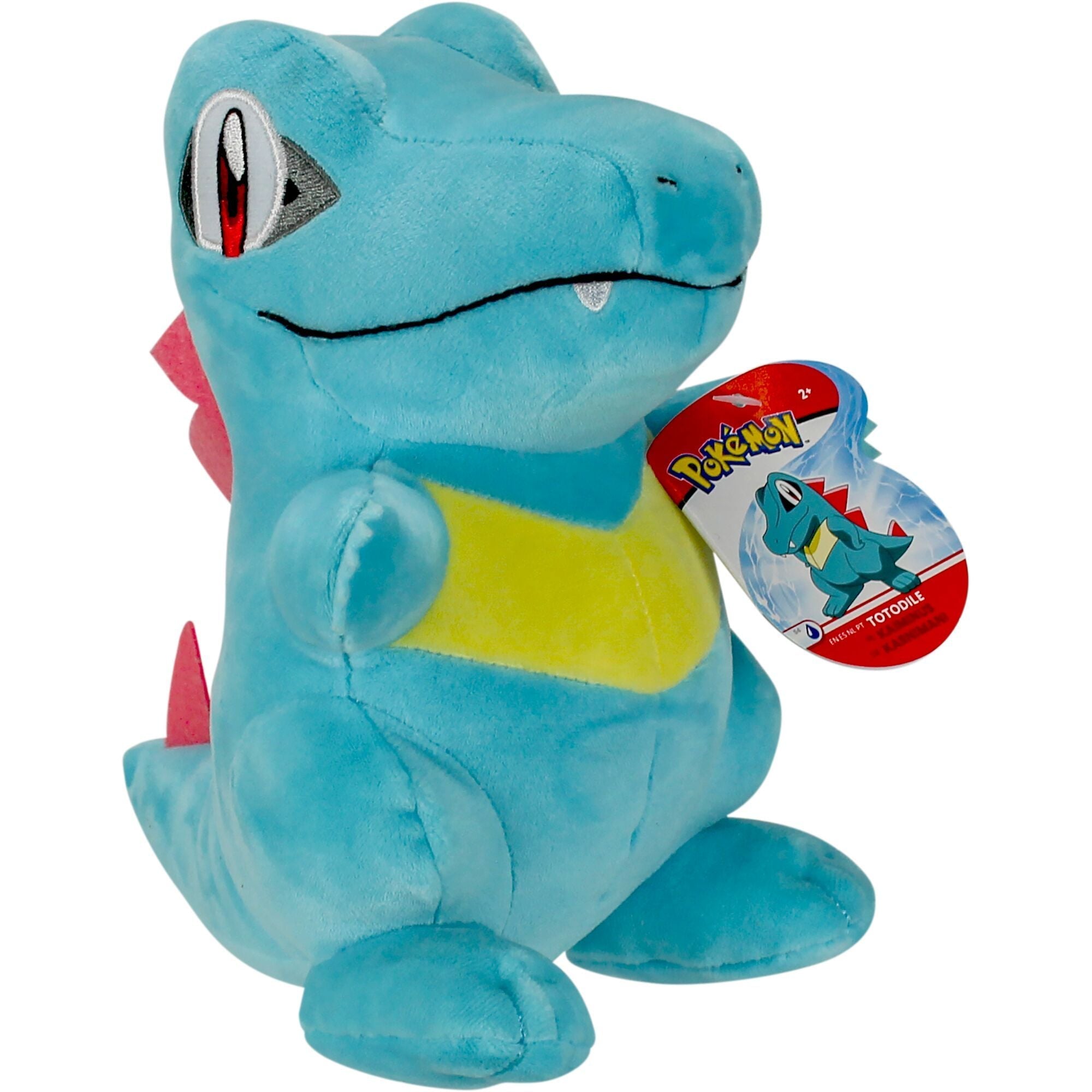 Get Your Hands on This Adorable 8-Inch Totodile Pokémon Soft Plush Toy