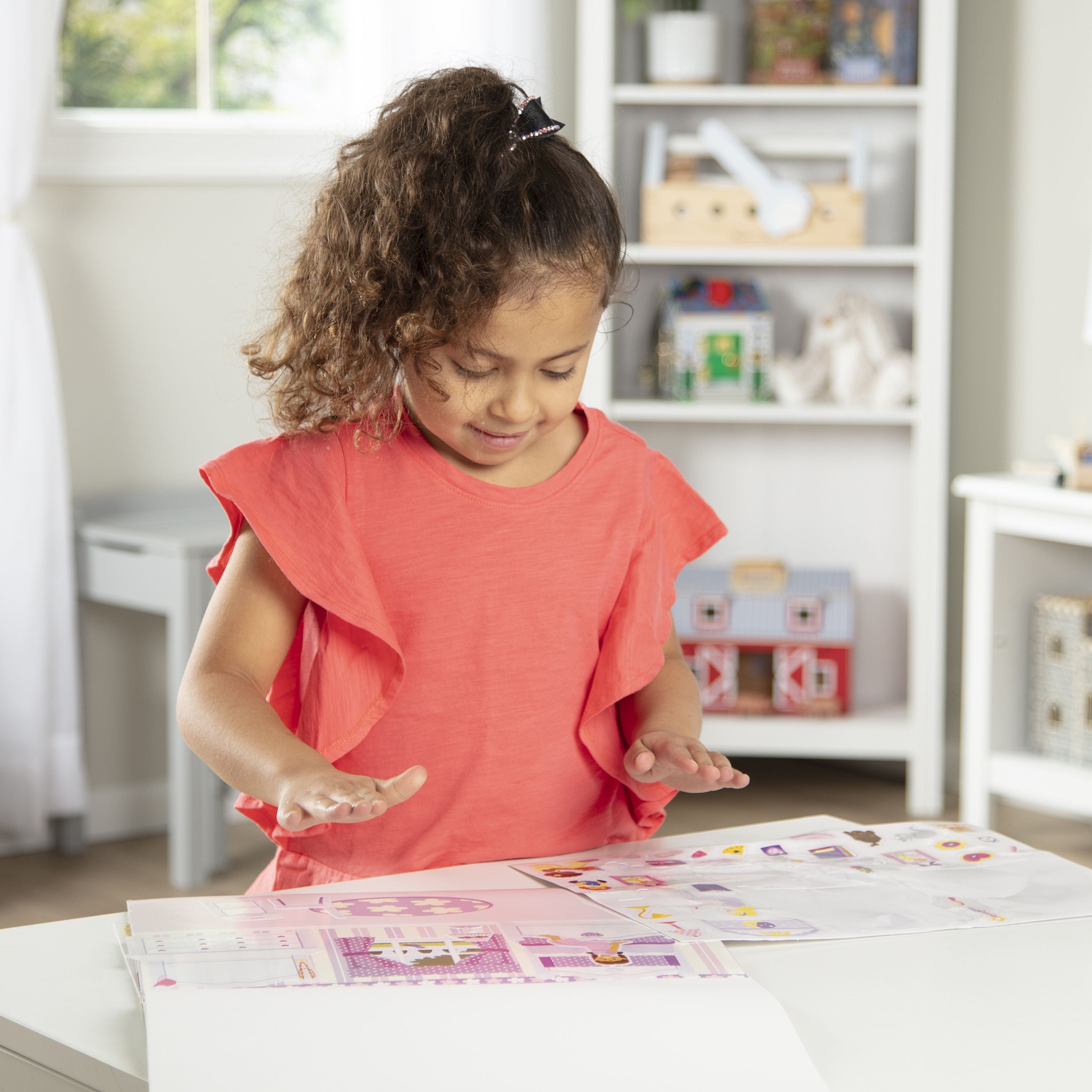 Hot Deal: Melissa & Doug Reusable Play House Sticker Pad for Kids Aged 3+