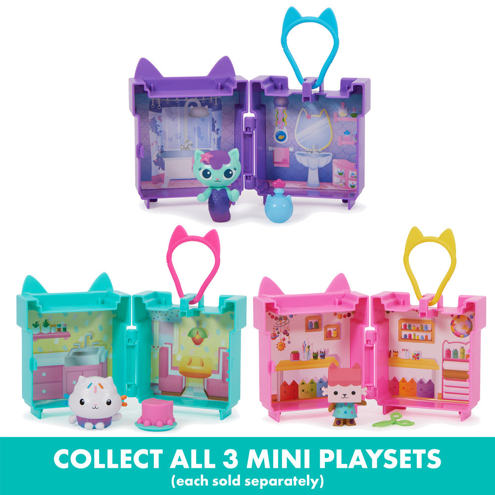 Gabby's Dollhouse Clip-On Playset: Cakey - Portable Fun!