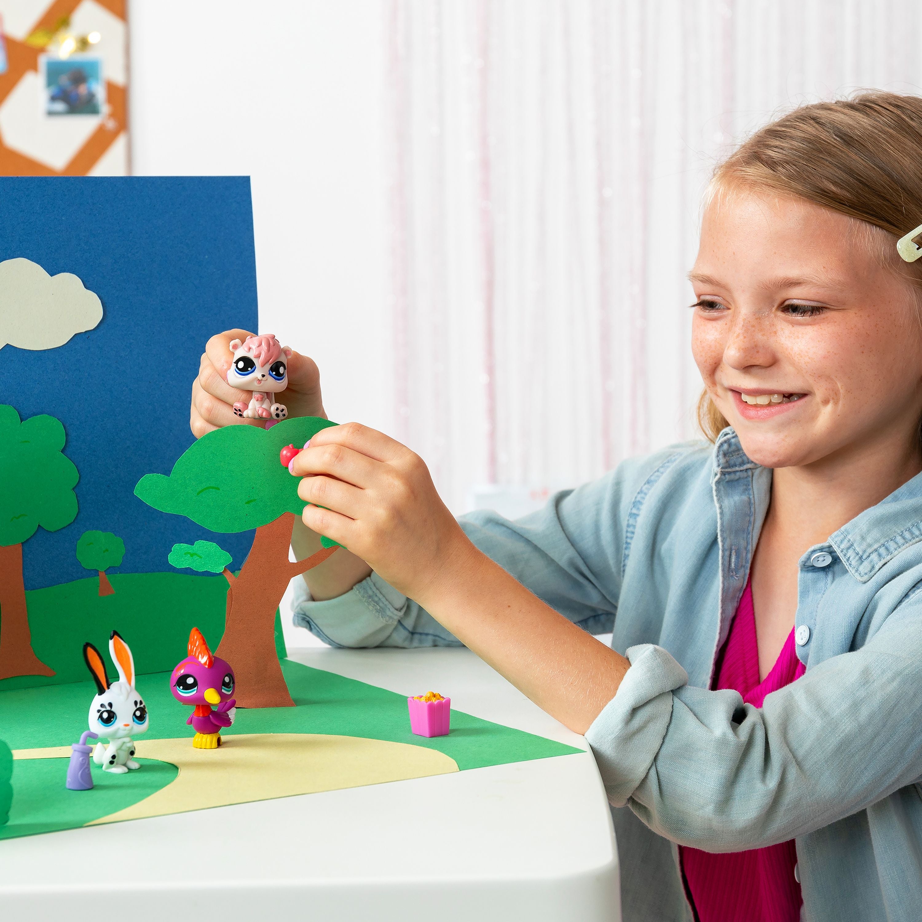 Hot! Littlest Pet Shop Pet Trio Series 2 - Park Pets