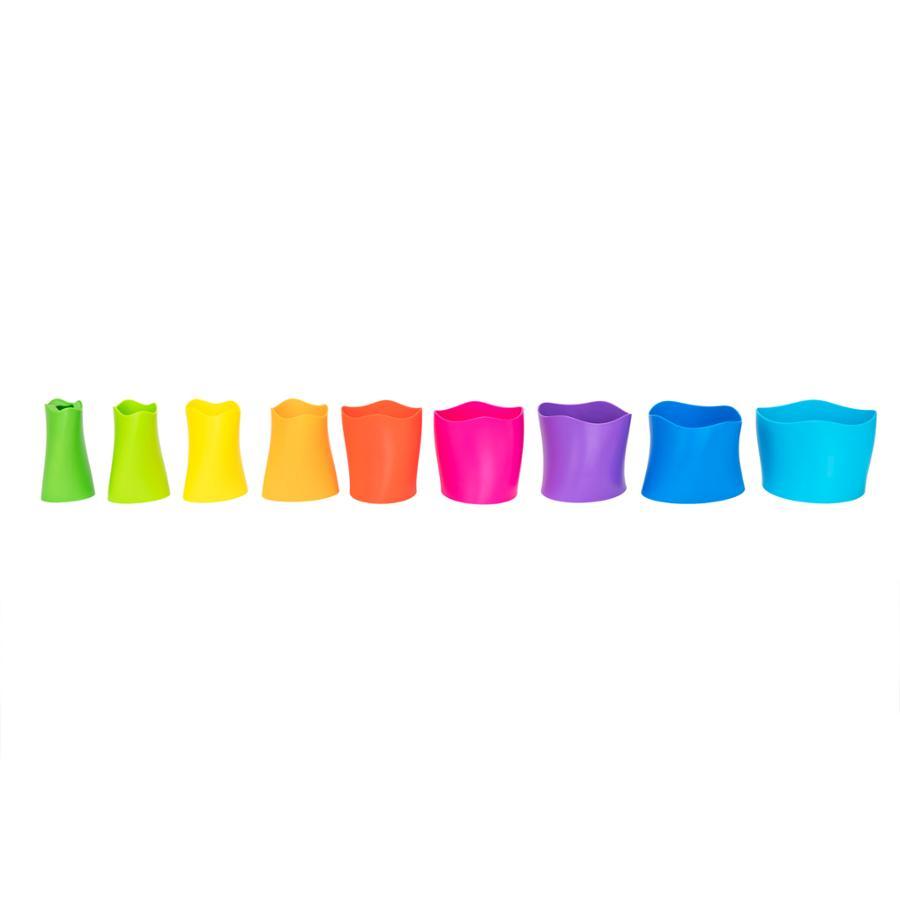 Fat Brain Toys Spiroku - Colorful and Stackable Toy for Ages 3+